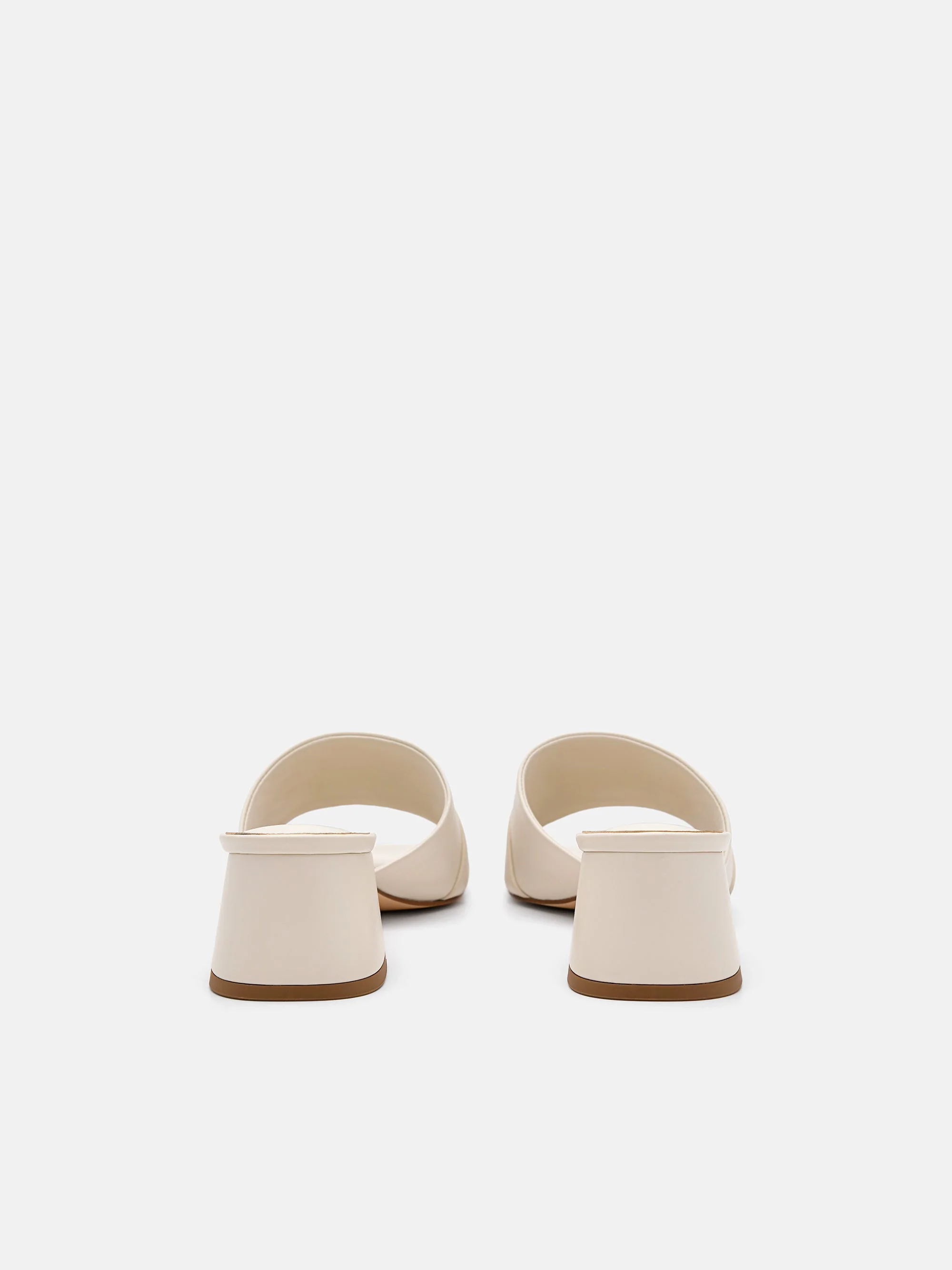PEDRO Icon Leather Heel Sandals - Image 18