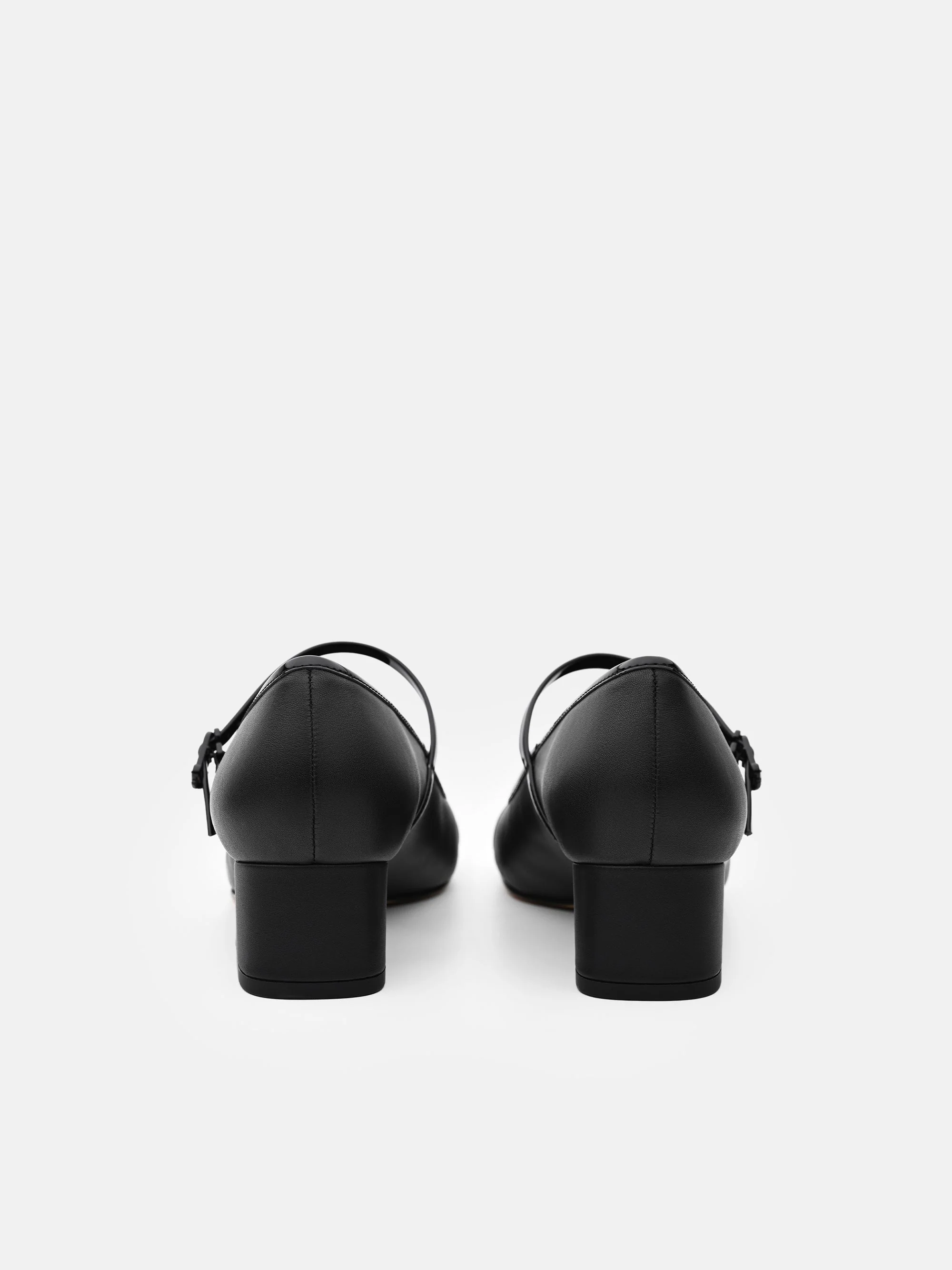 Claude Leather Mary Jane Pumps - Image 10