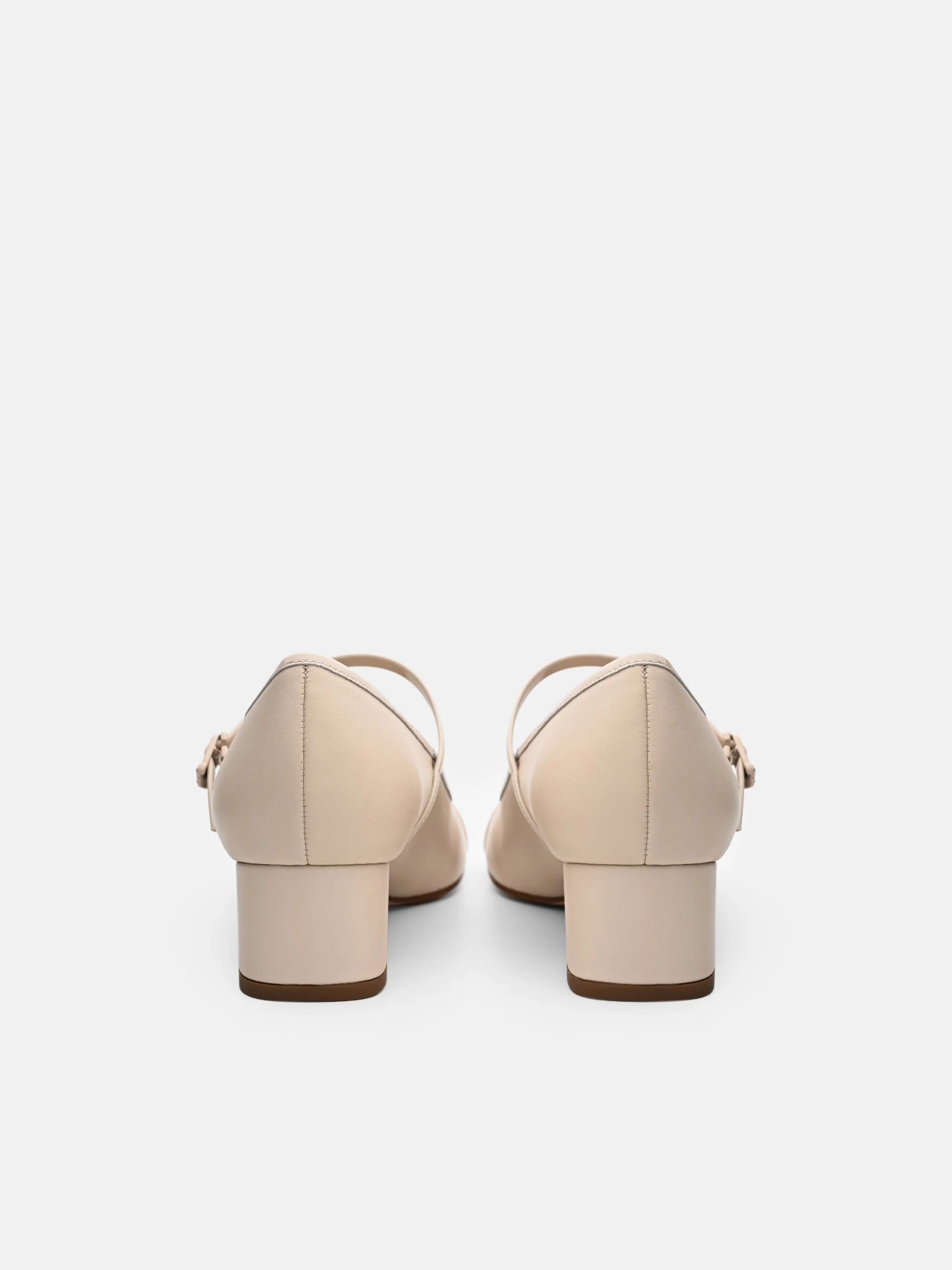Claude Leather Mary Jane Pumps - Image 4