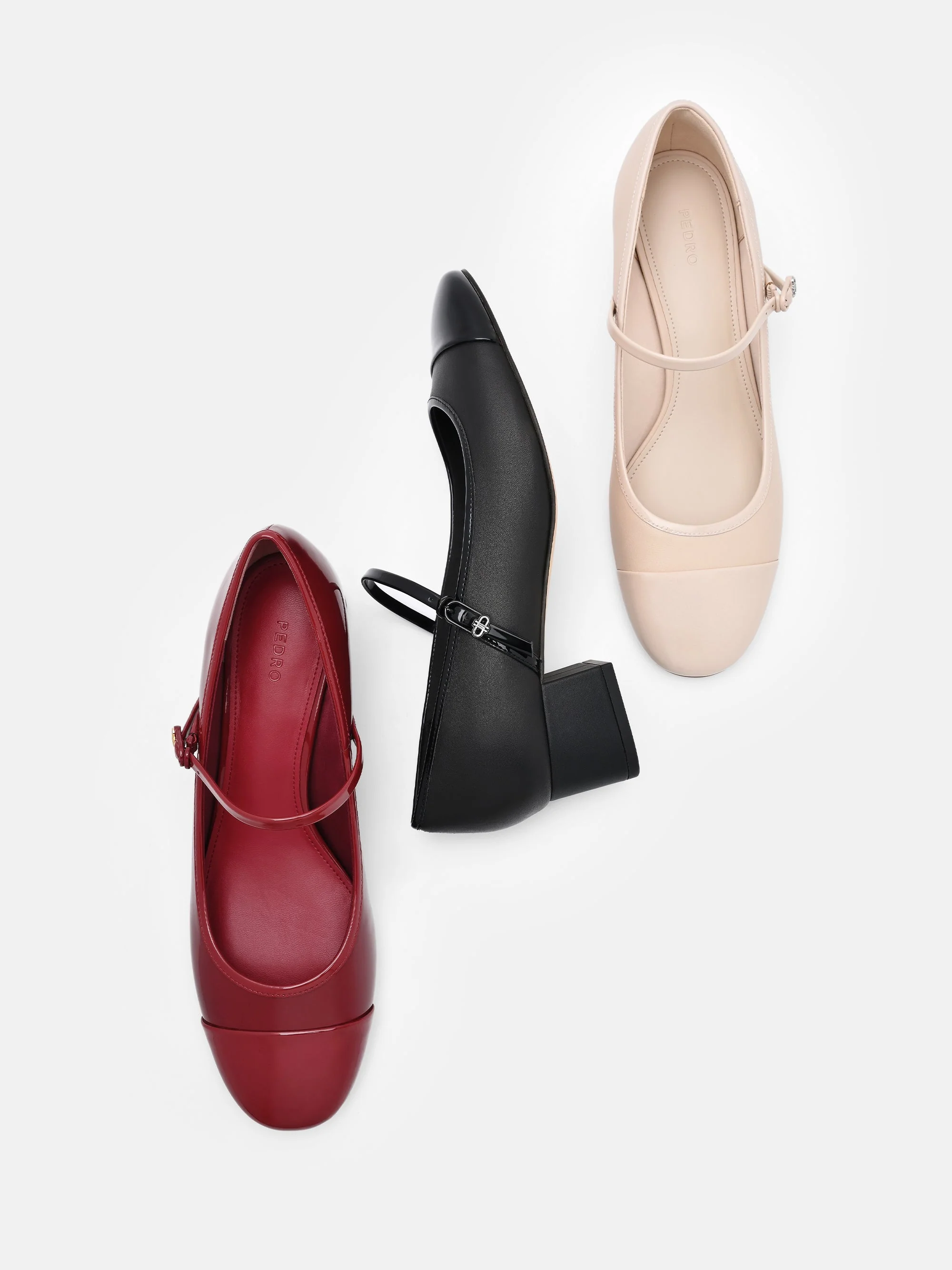 Claude Leather Mary Jane Pumps - Image 6