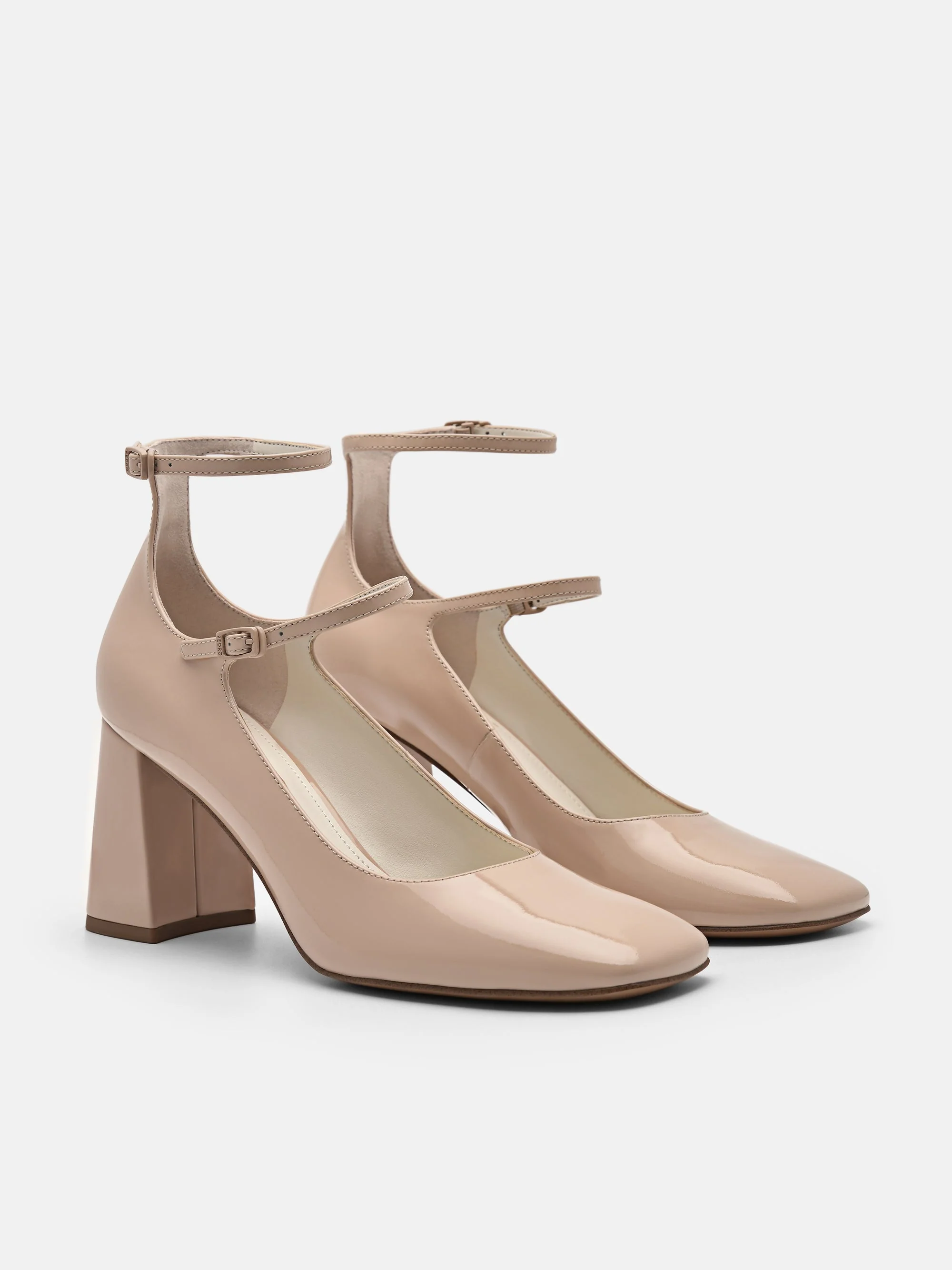 Effie Leather Heel Pumps - Image 2