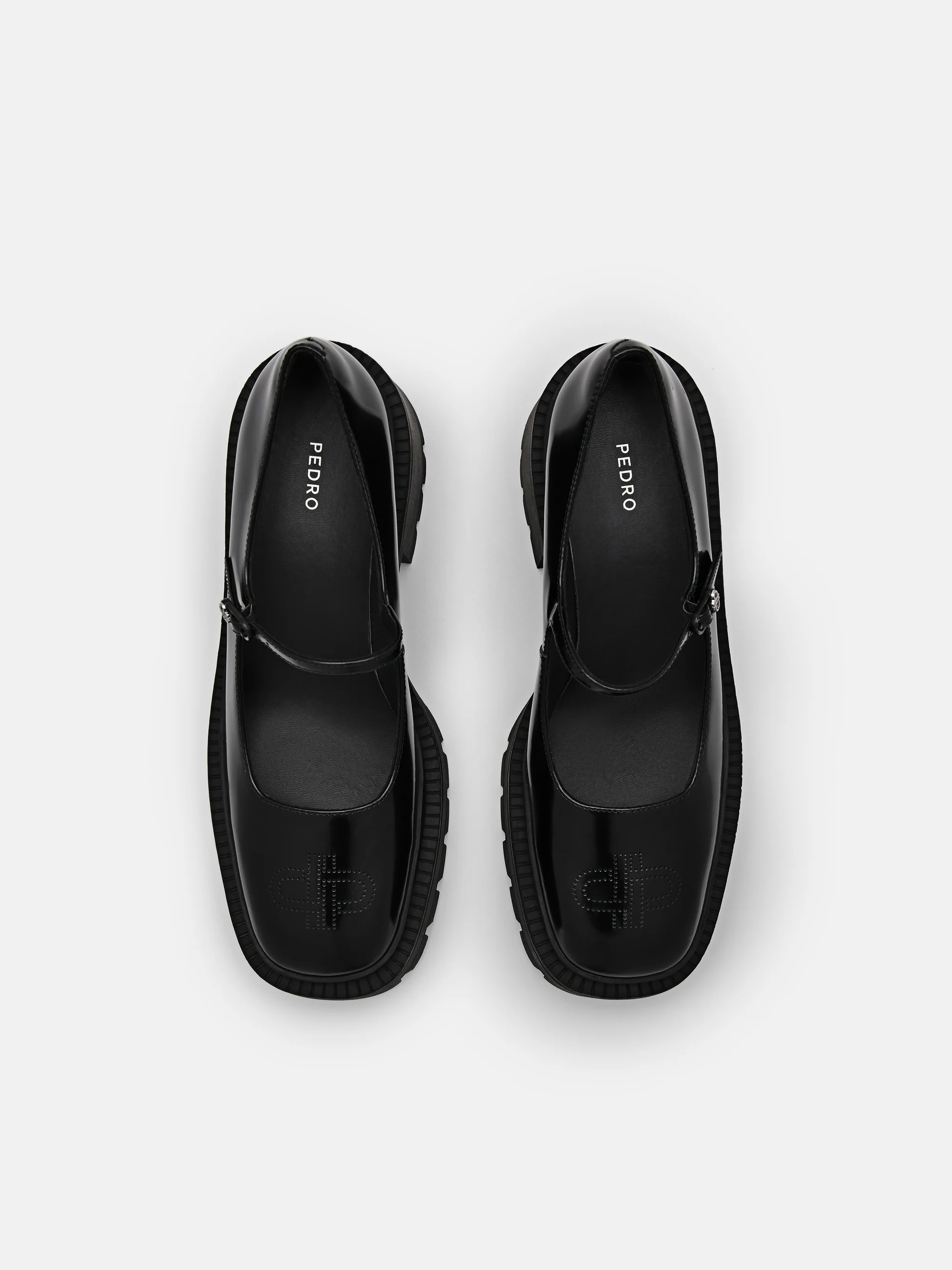 PEDRO Icon Leather Platform Loafers - Image 10