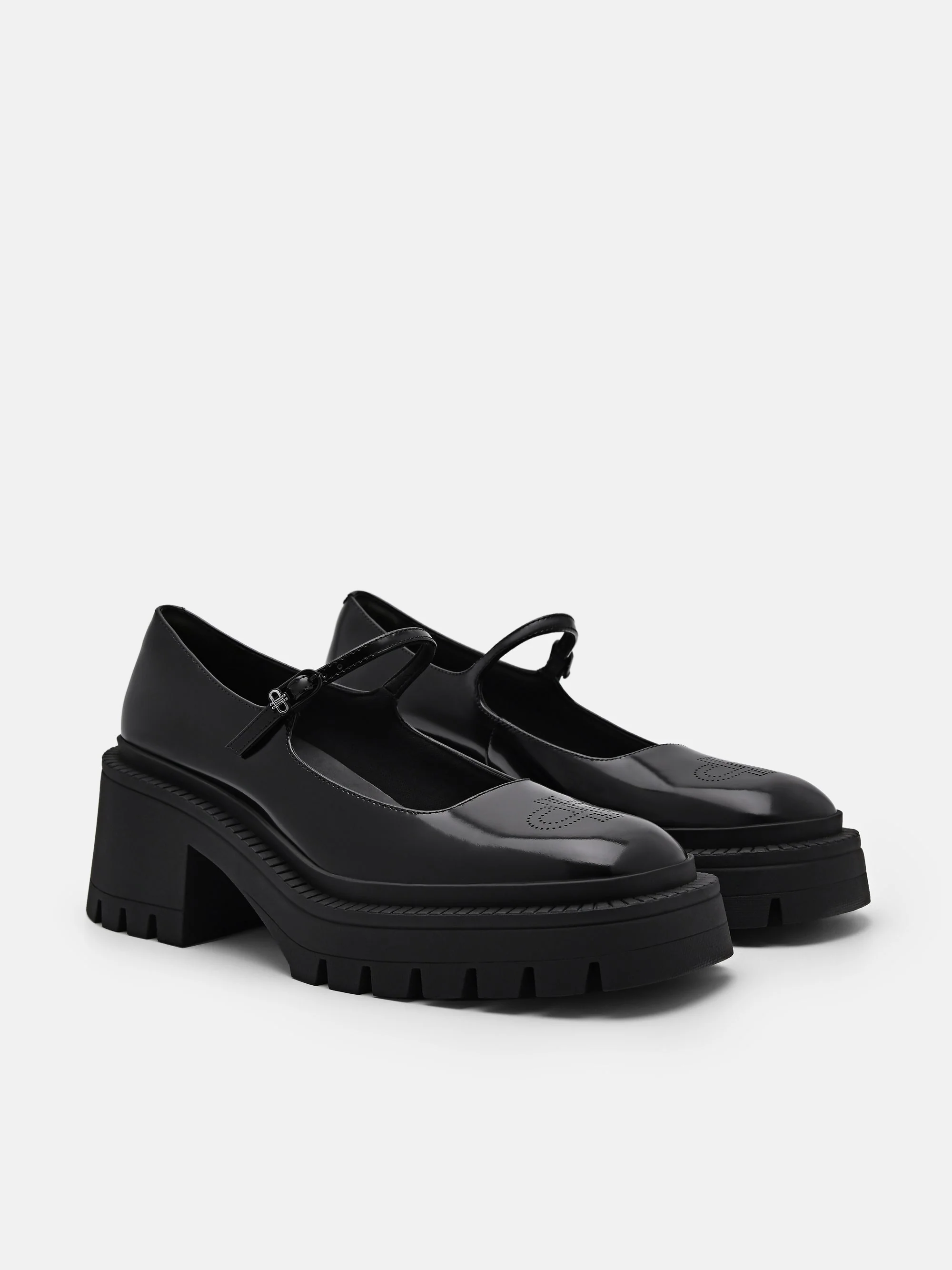 PEDRO Icon Leather Platform Loafers - Image 2