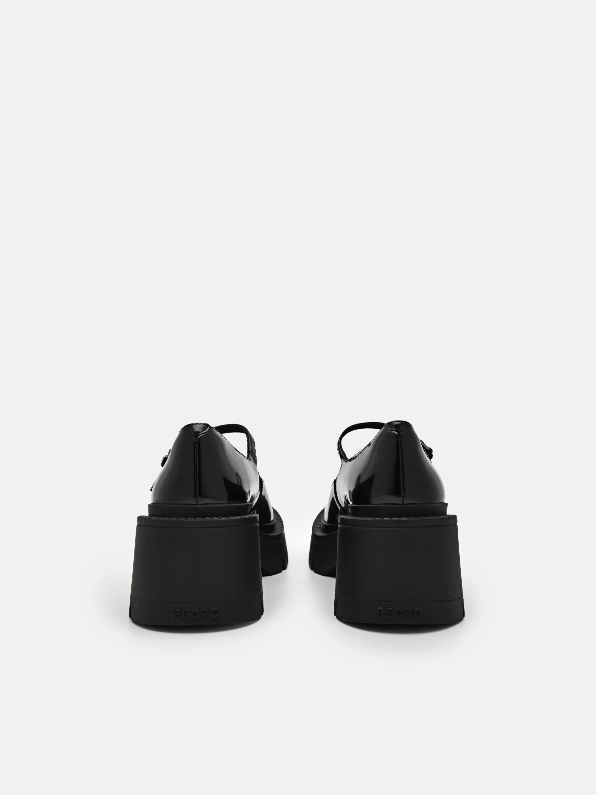 PEDRO Icon Leather Platform Loafers - Image 3
