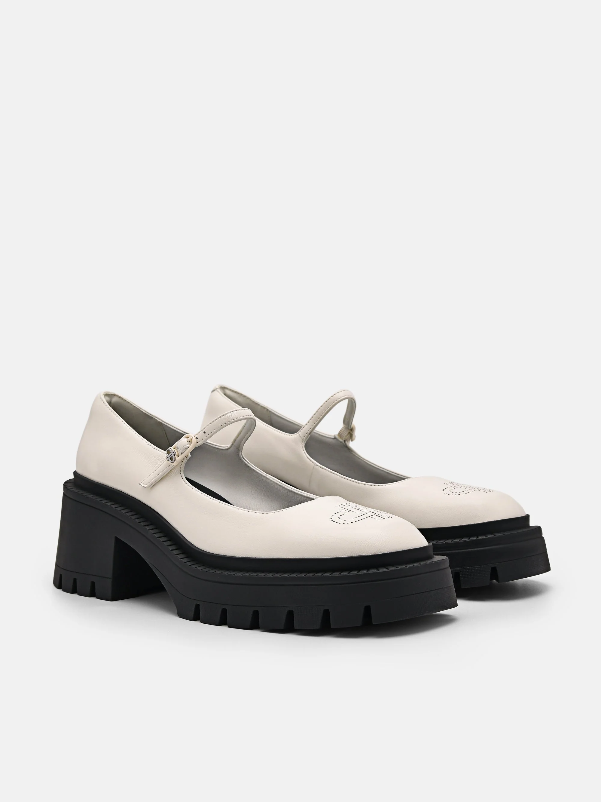 PEDRO Icon Leather Platform Loafers - Image 7