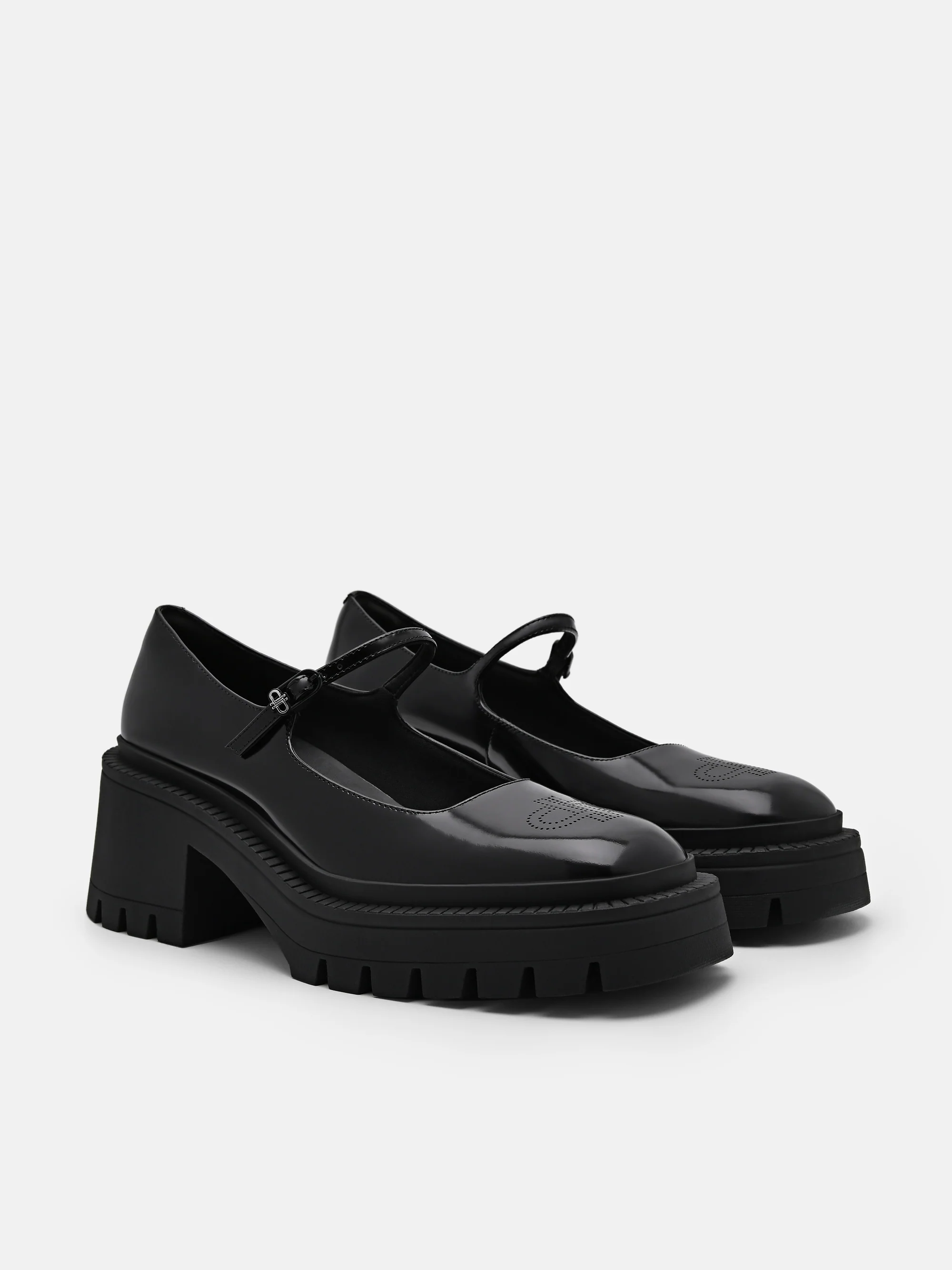 PEDRO Icon Leather Platform Loafers - Image 9