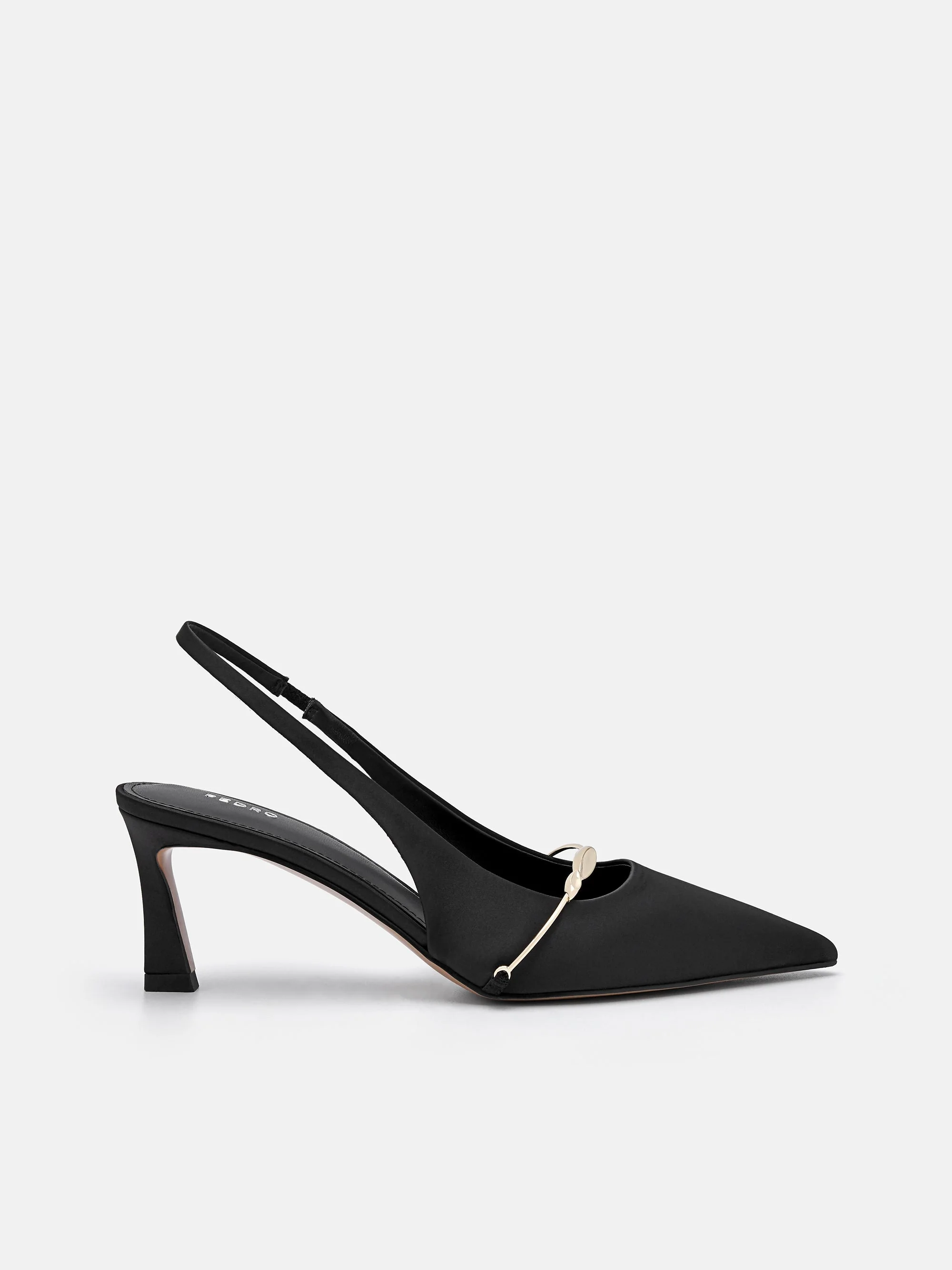 Mira Satin Slingback Pumps - Image 6