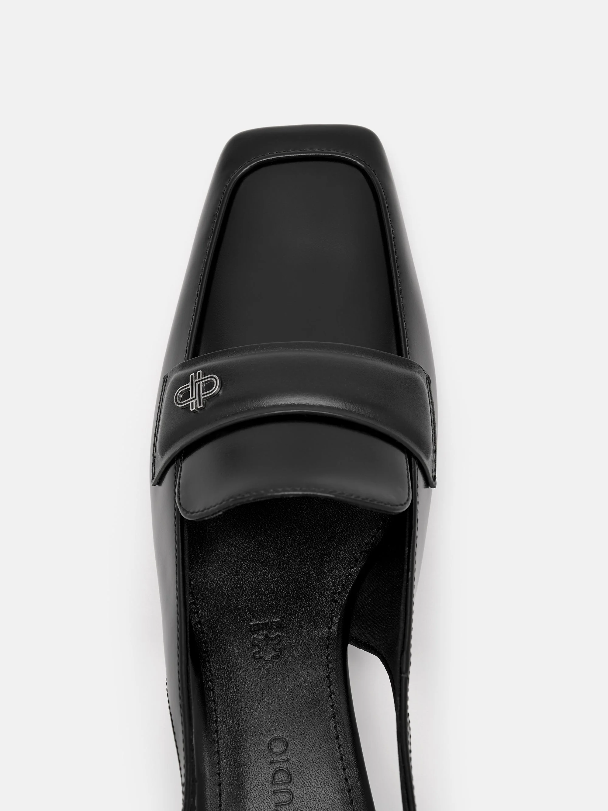 PEDRO Studio Leather Slingback Pumps - Image 10
