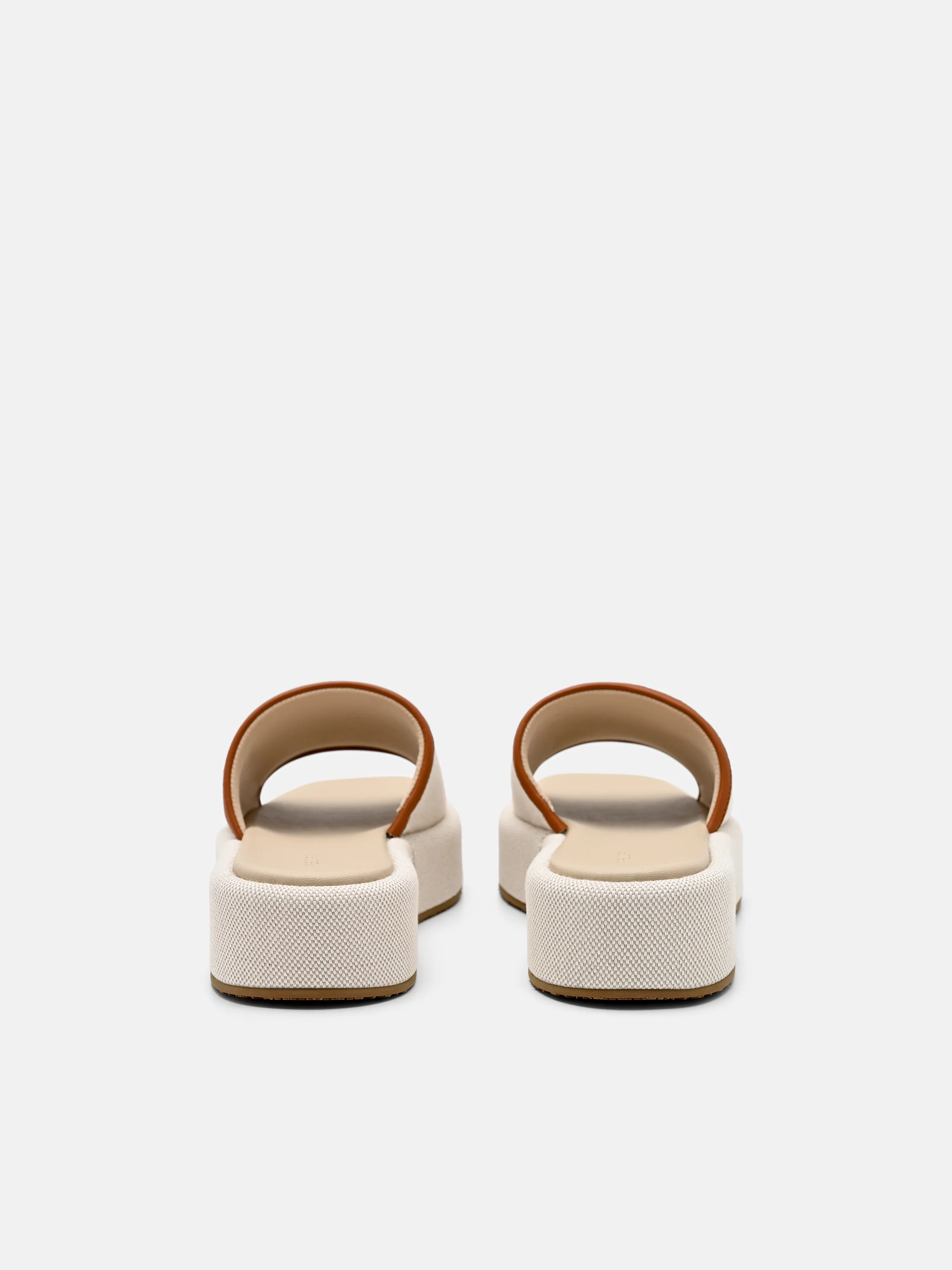 Leather Wedge Sandals - Image 4