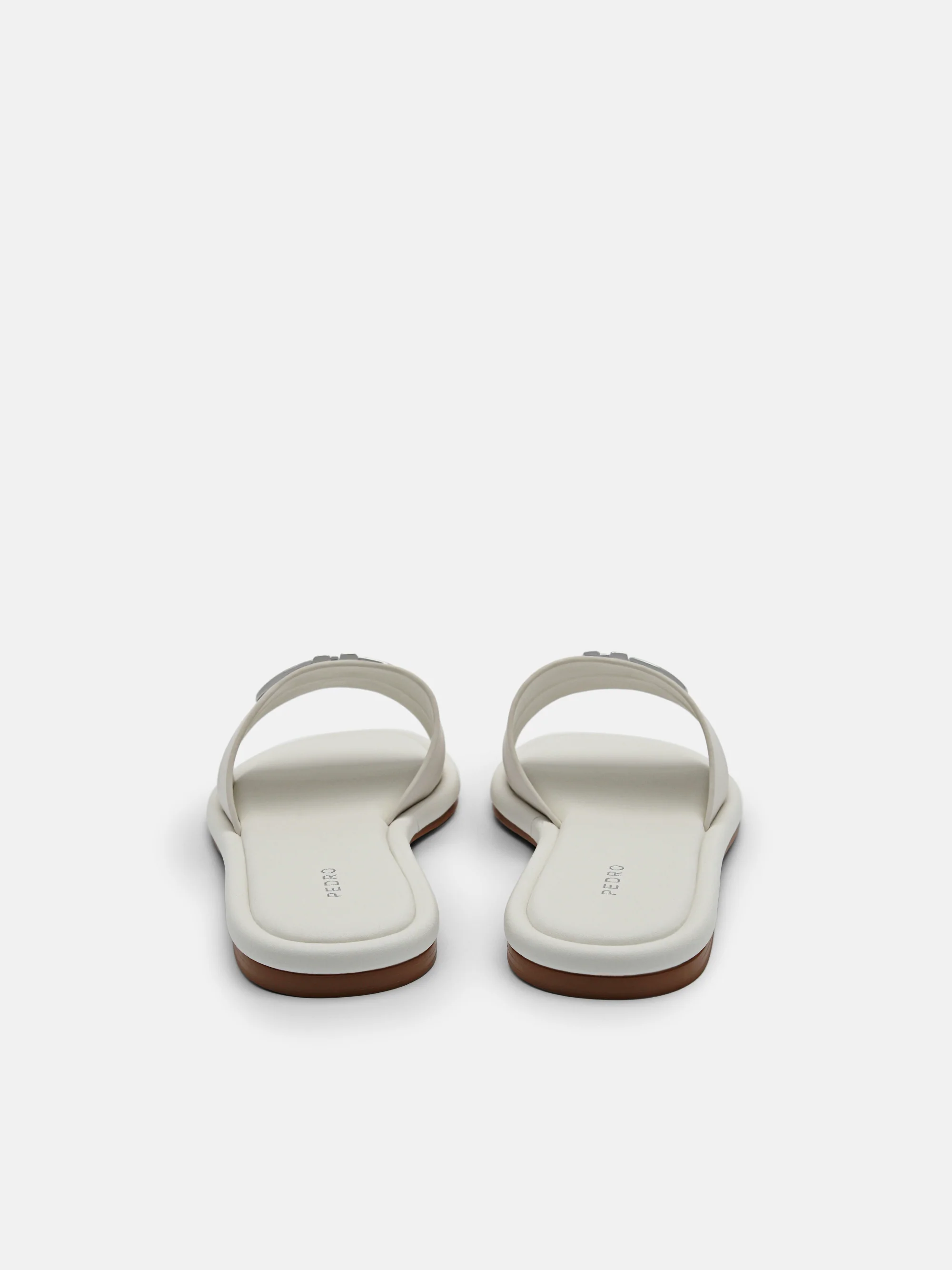 PEDRO Icon Leather Slide Sandals - Image 8