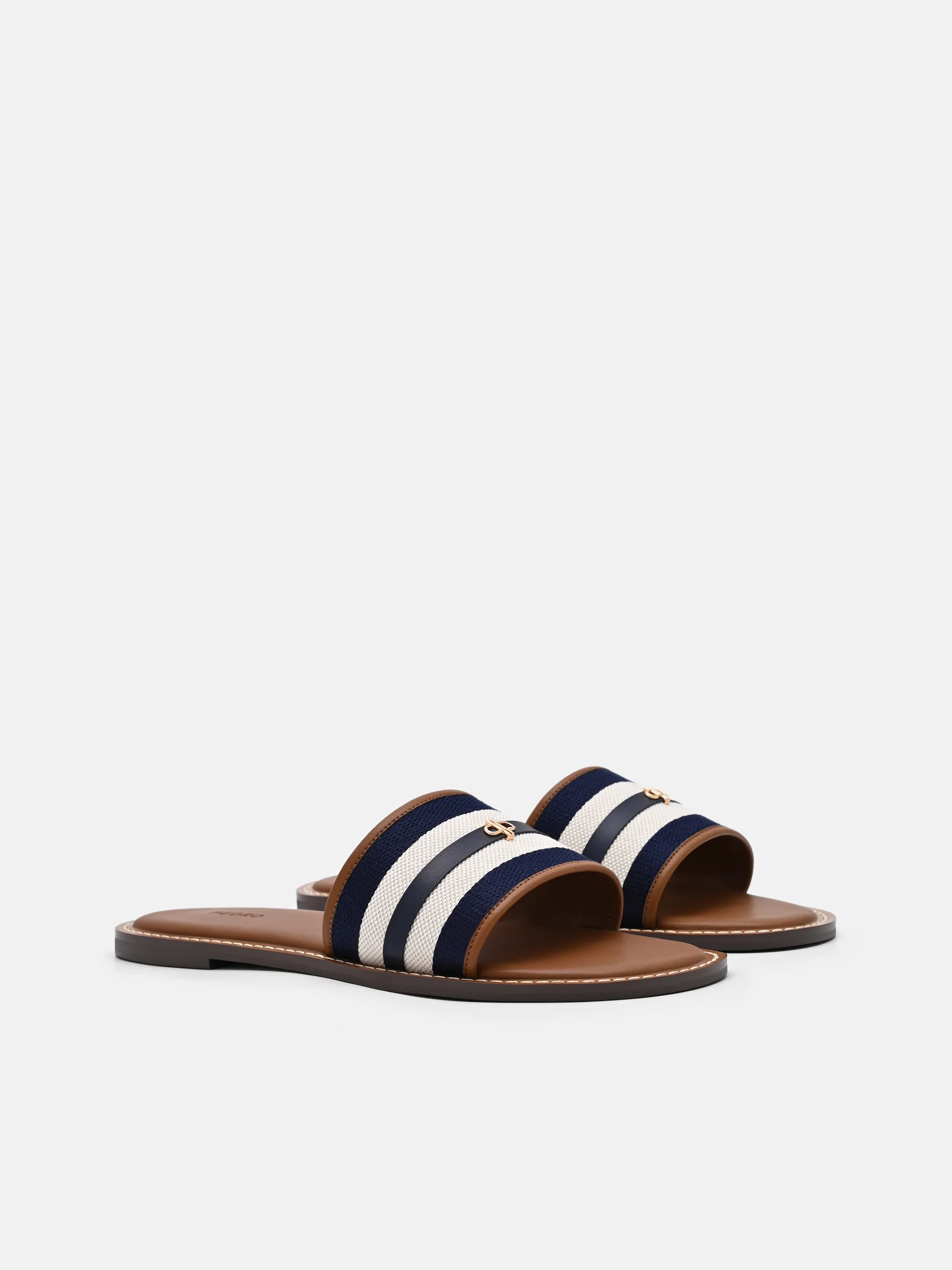 Canvas Slide Sandals - Image 2