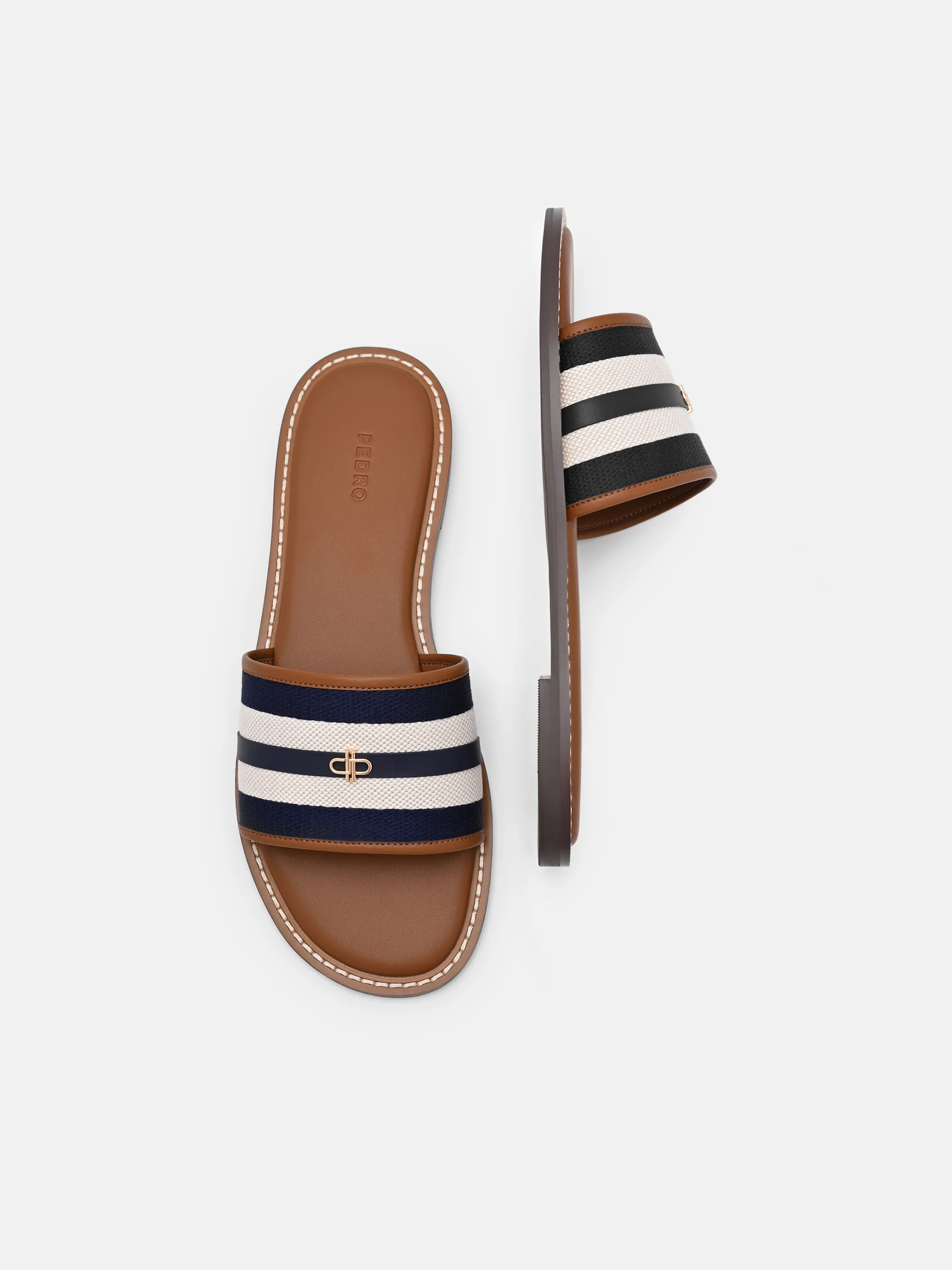 Canvas Slide Sandals - Image 5