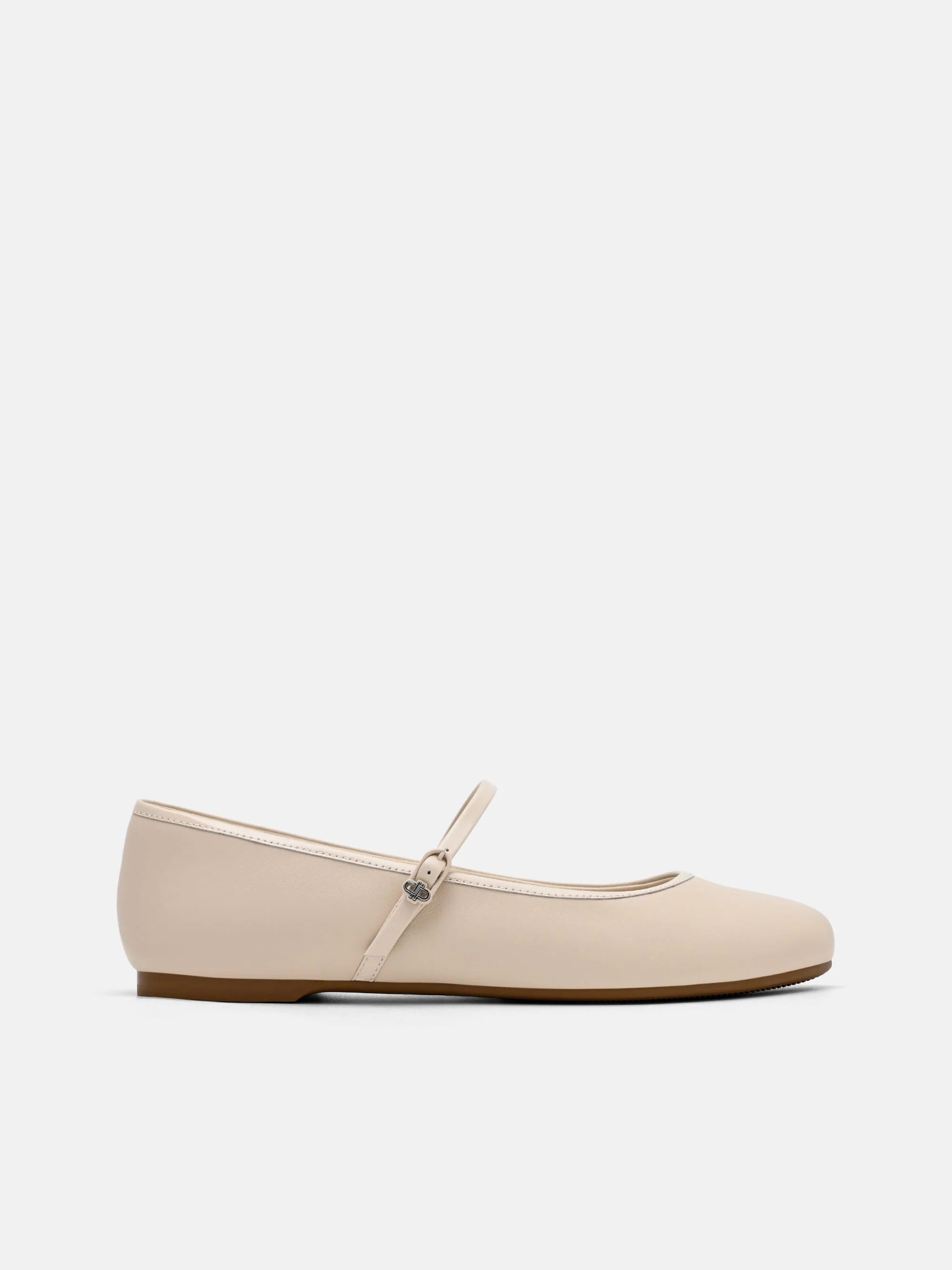 Claude Leather Mary Jane Flats