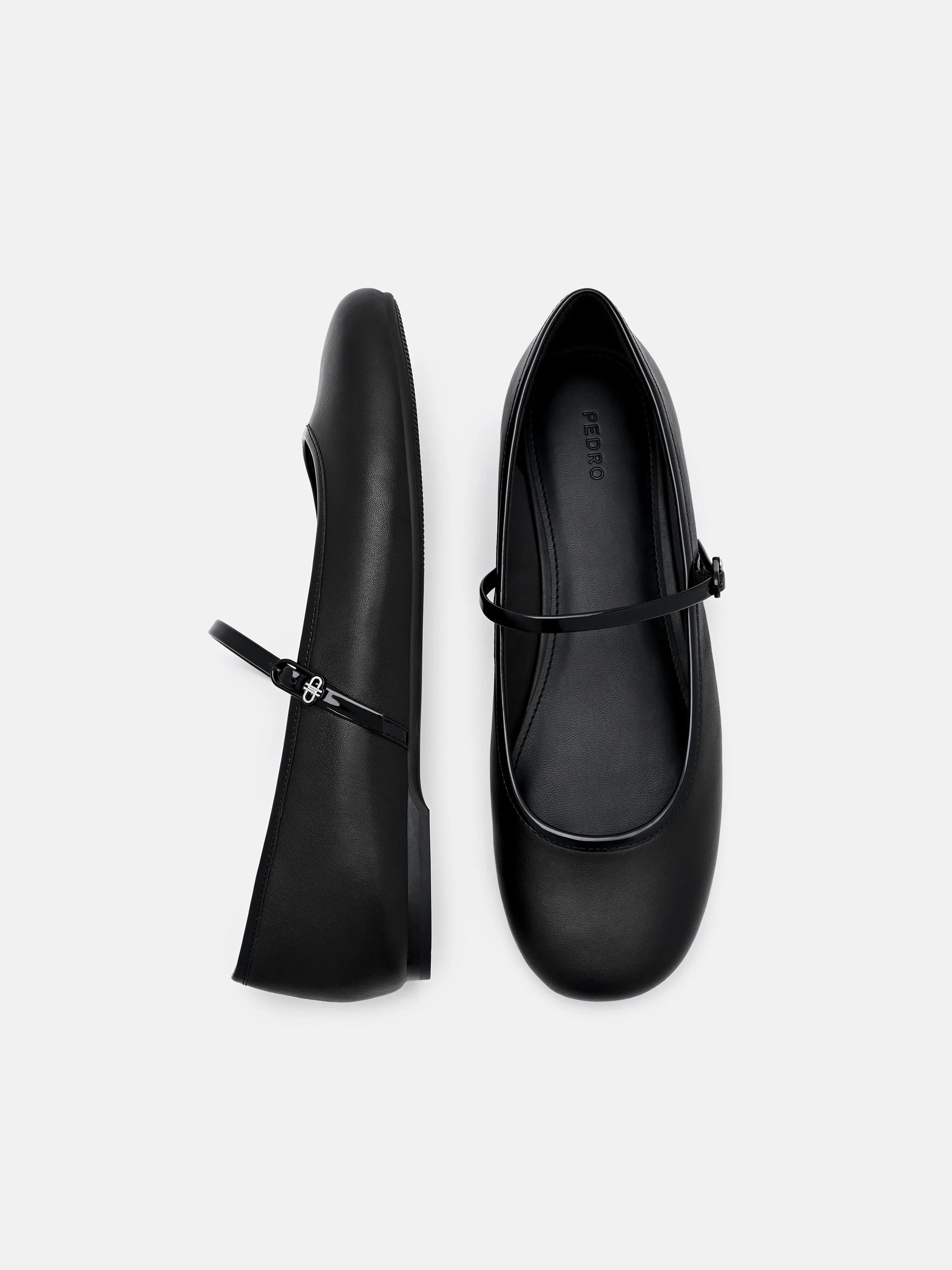 Claude Leather Mary Jane Flats - Image 10