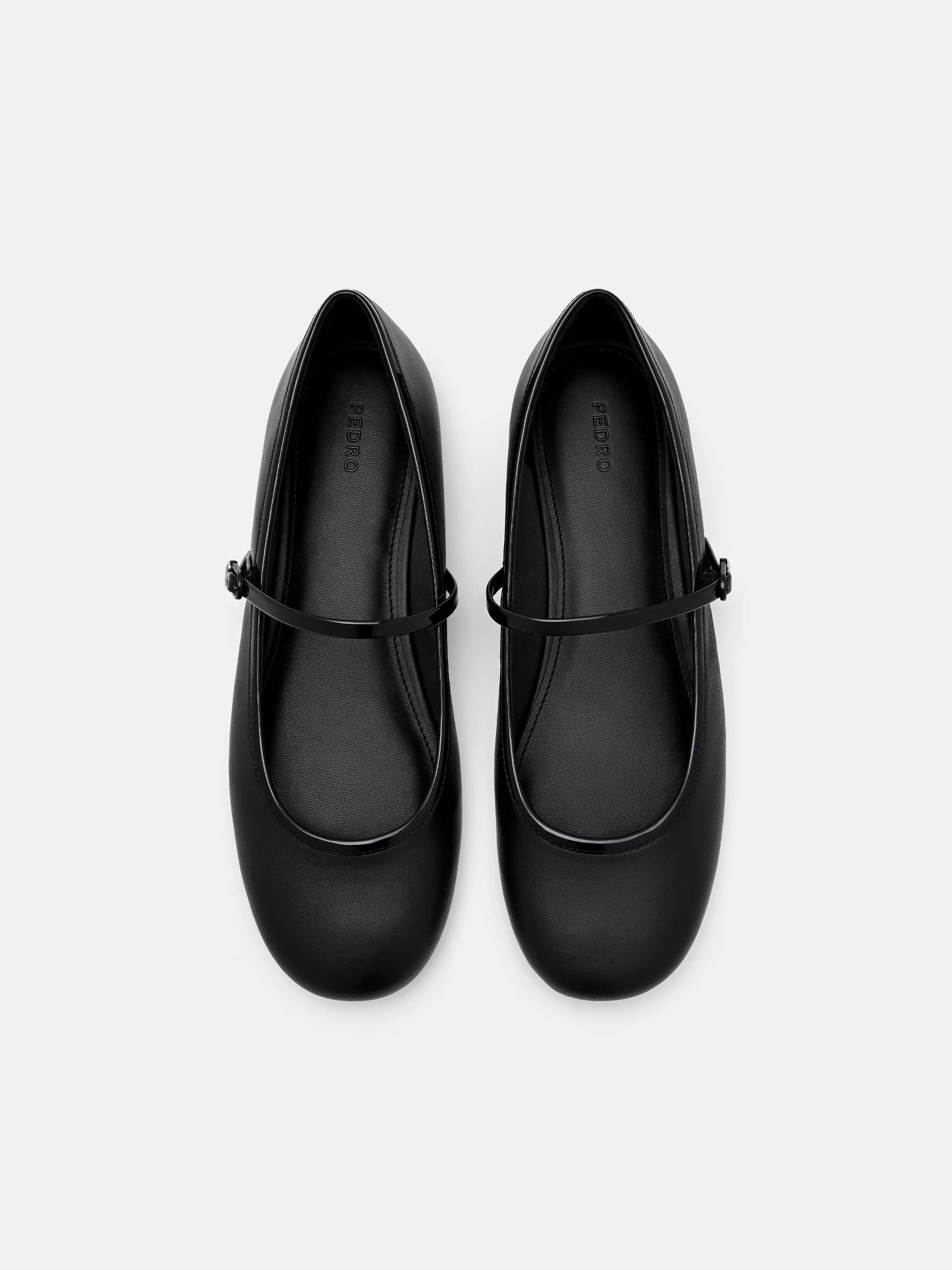 Claude Leather Mary Jane Flats - Image 8