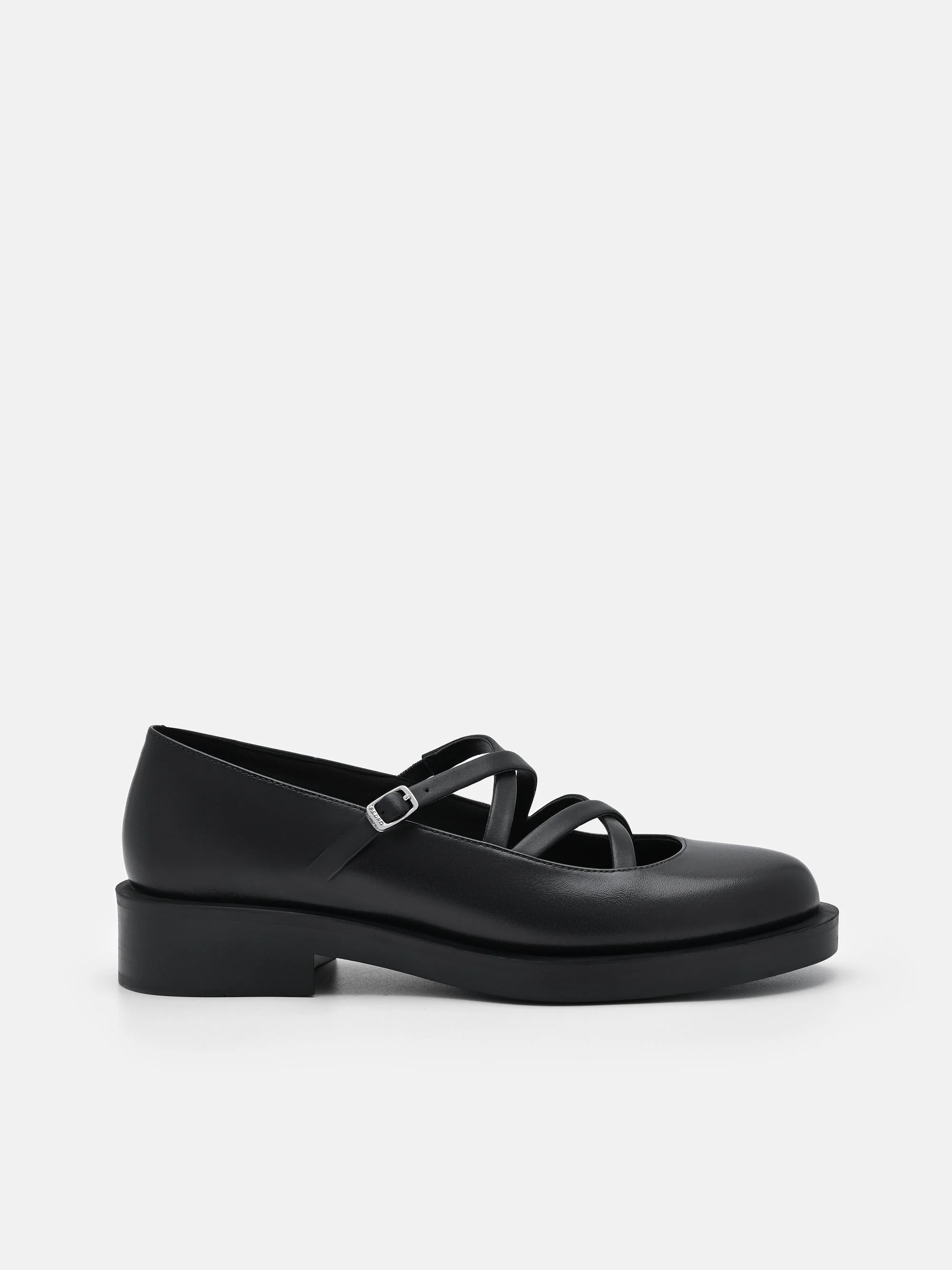 Adria Leather Ballerina Loafers - Image 6