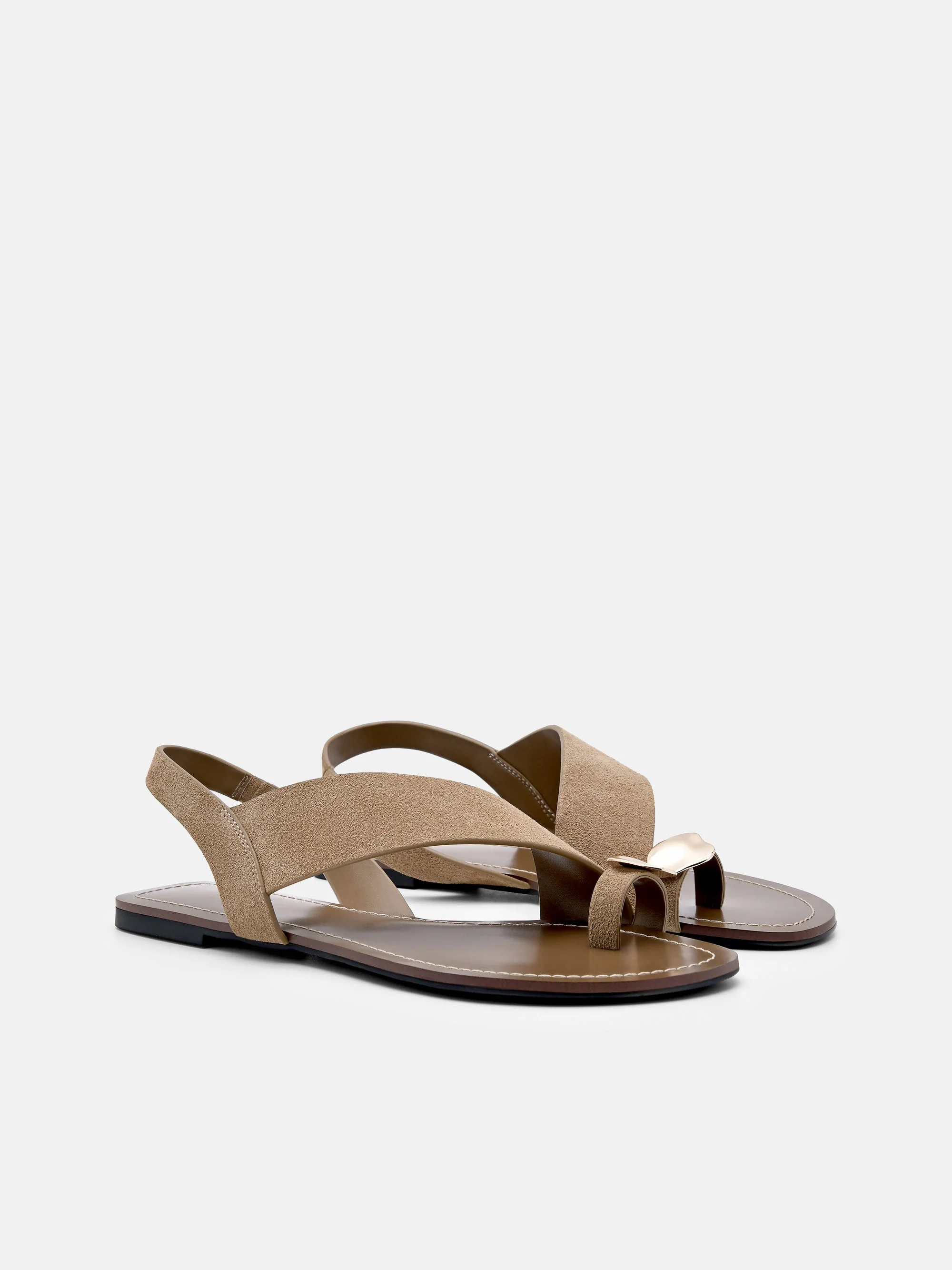 Alexis Leather Slingback Sandals - Image 2