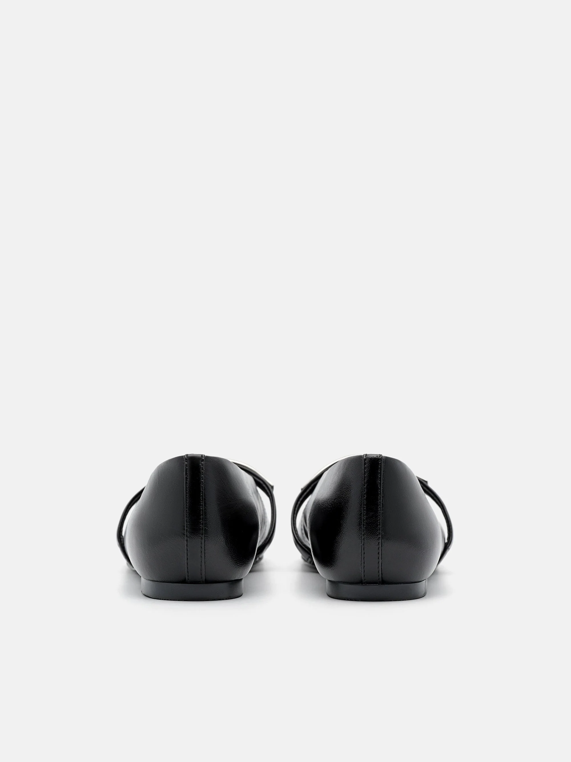 Lia Leather Ballerina Flats - Image 4