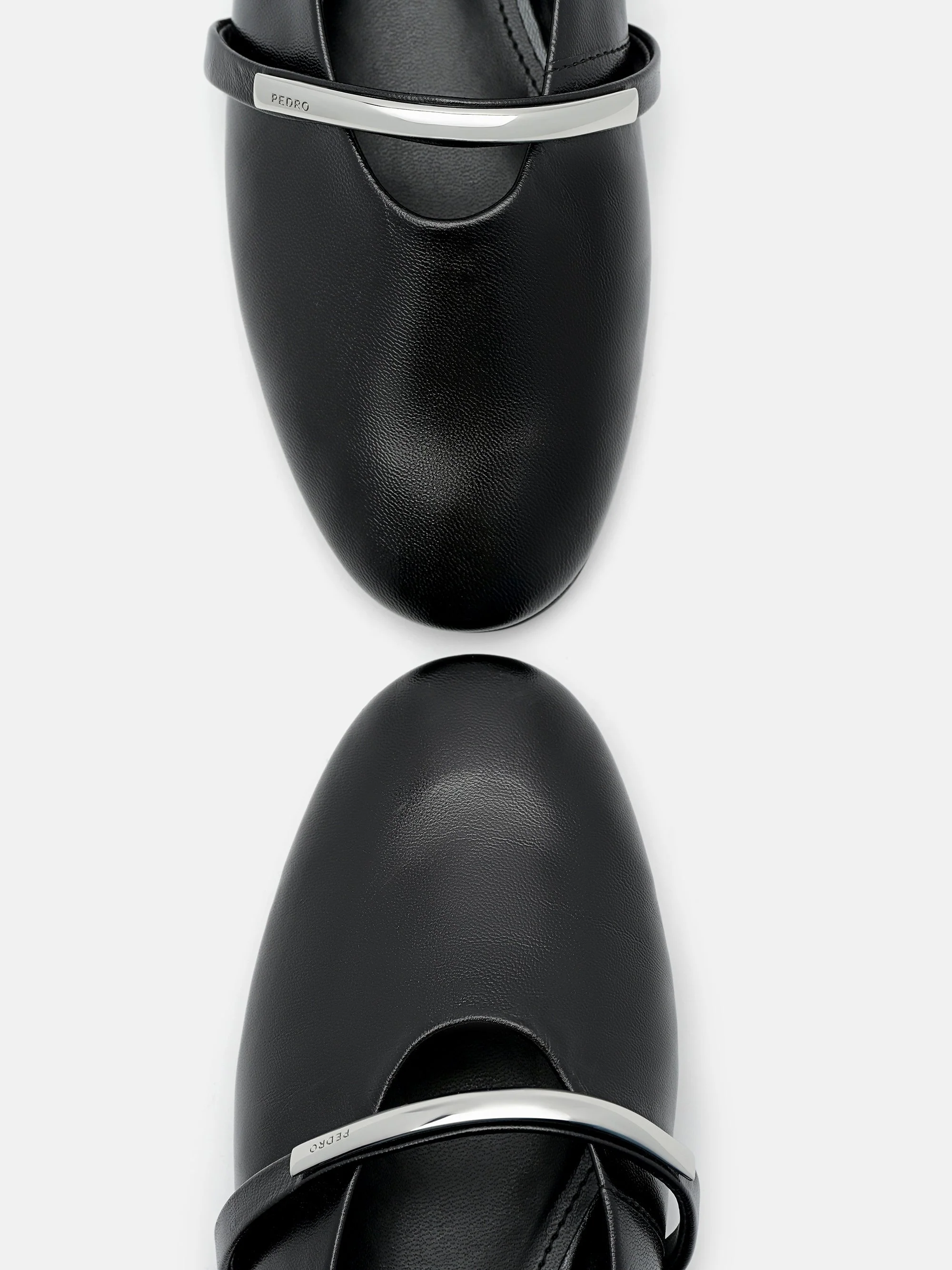Lia Leather Ballerina Flats - Image 5