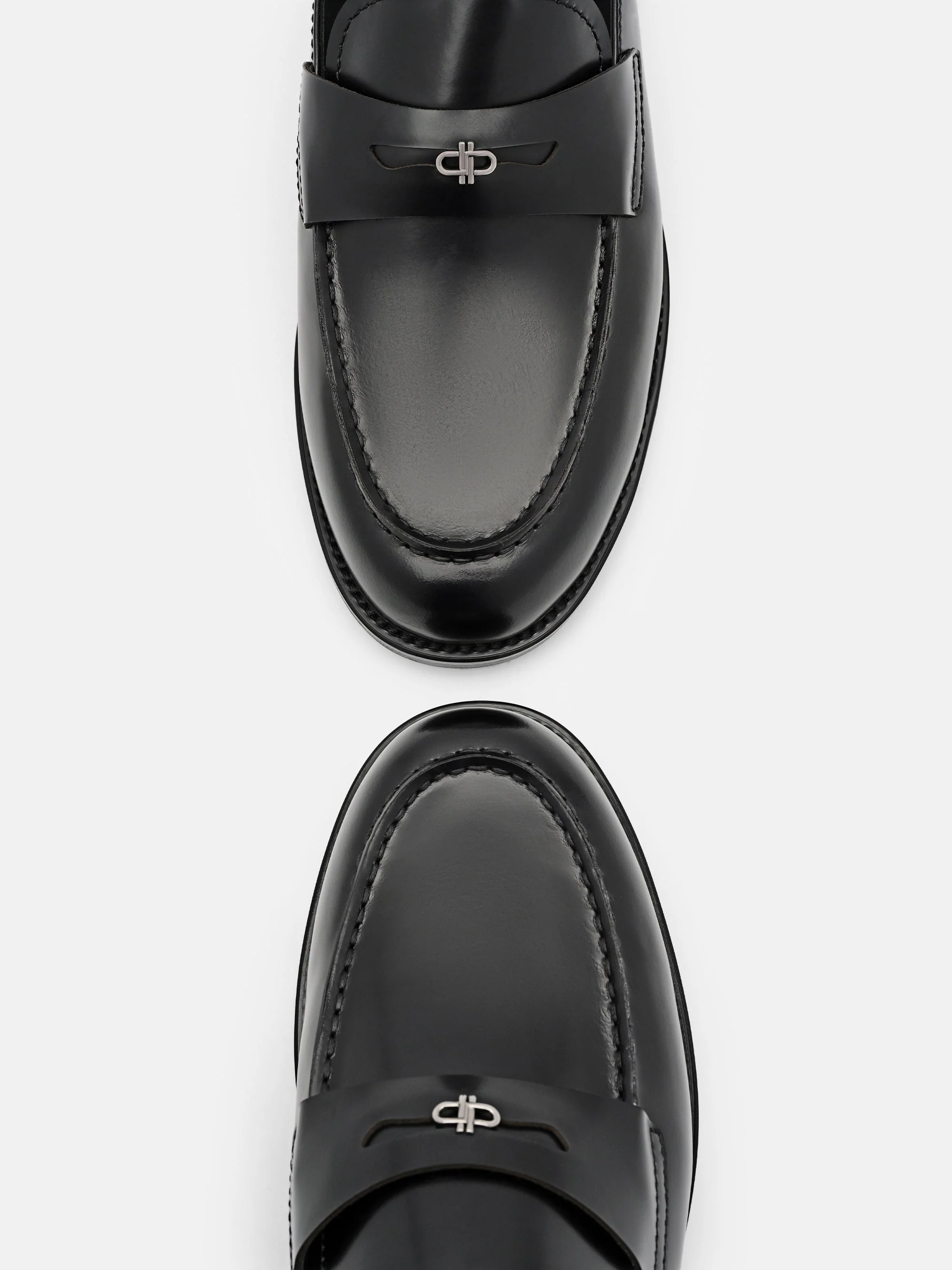 Mackenzie Leather Mule Loafers - Image 11