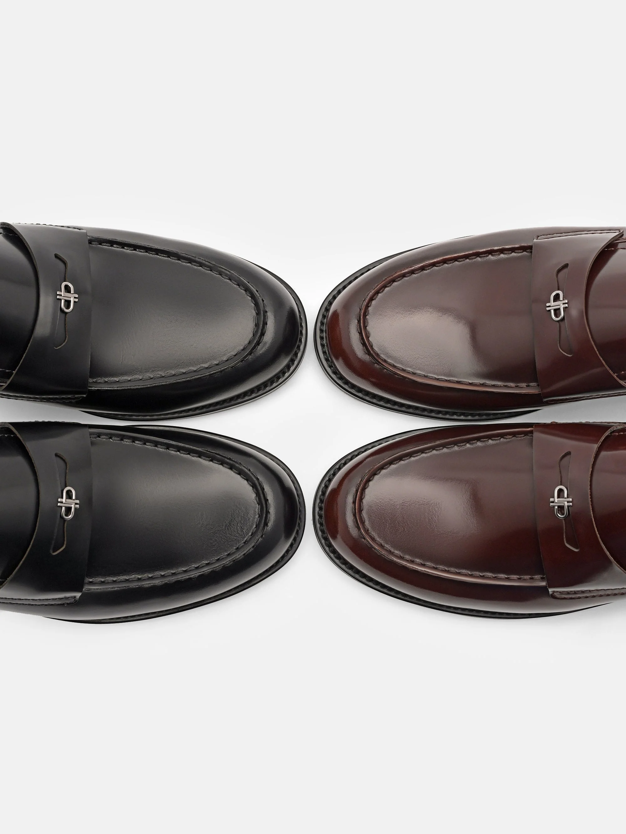 Mackenzie Leather Mule Loafers - Image 12