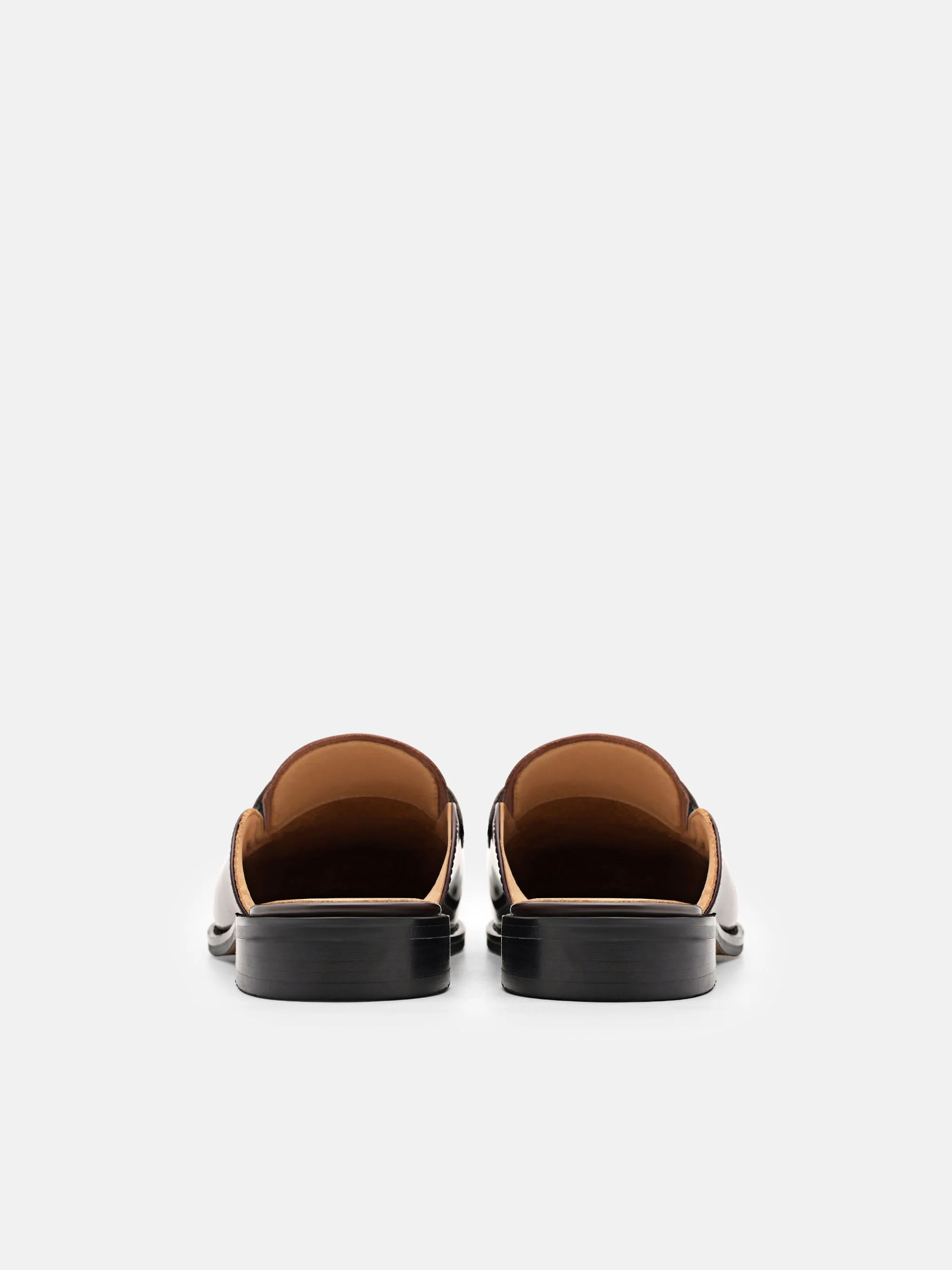 Mackenzie Leather Mule Loafers - Image 4