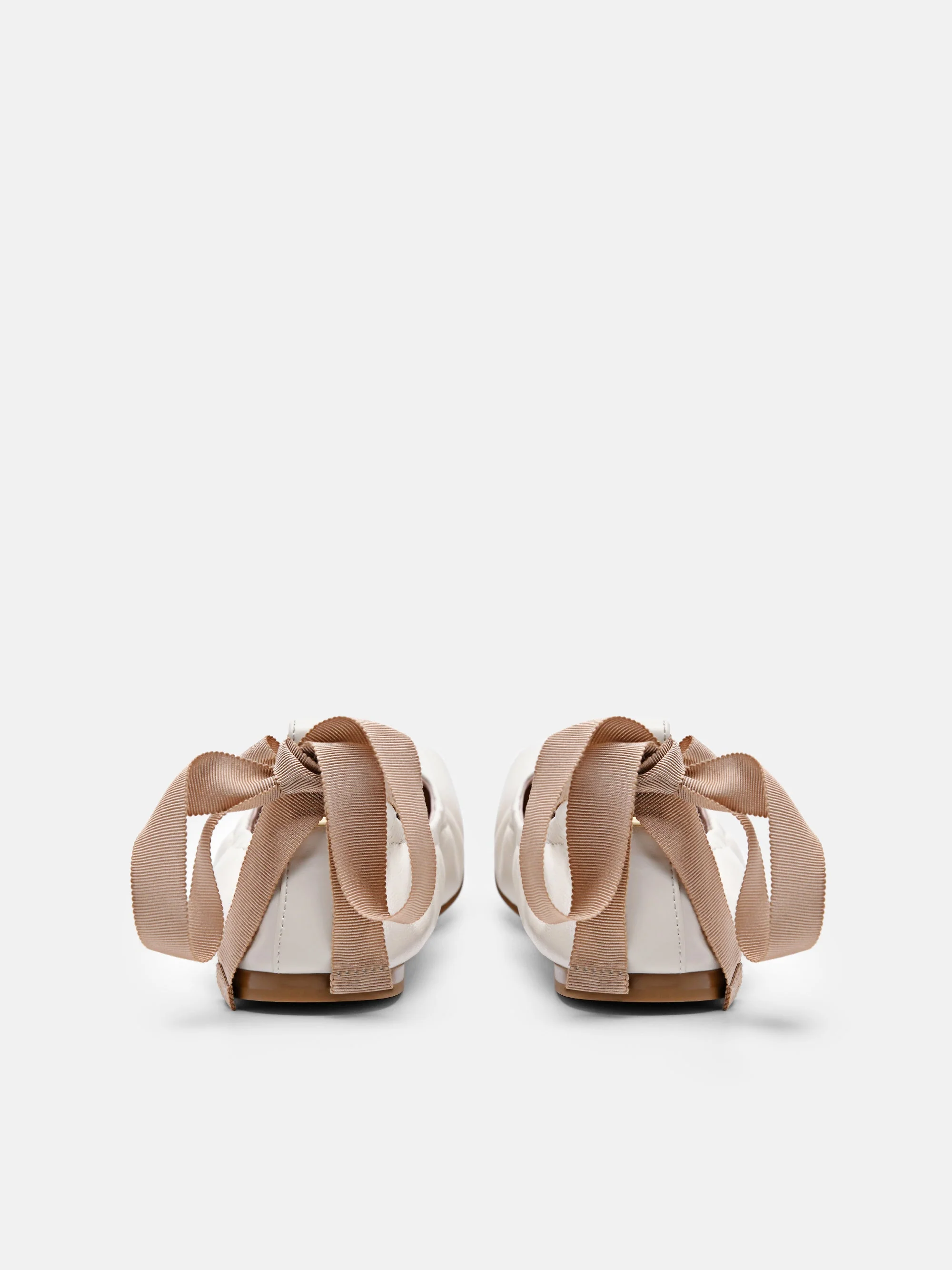 Lexa Leather Ballerina Flats - Image 3