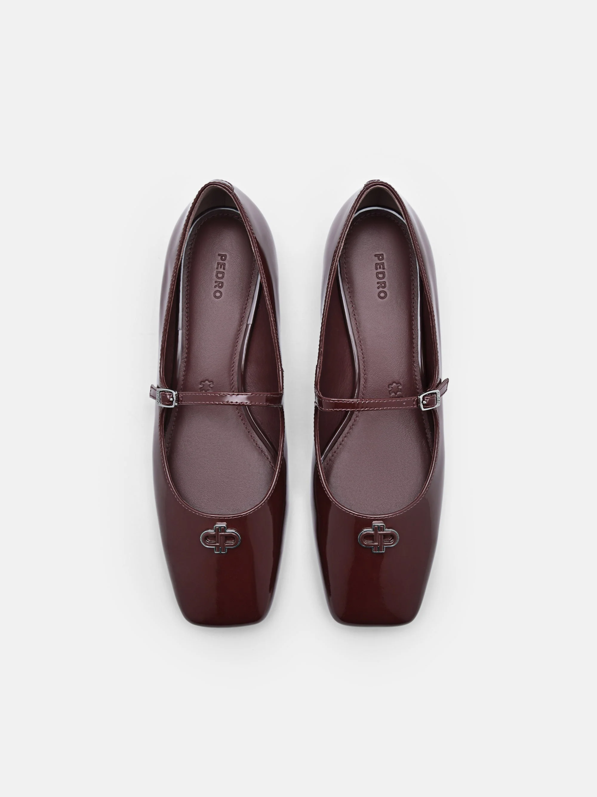 PEDRO Studio Leather Mary Jane Flats - Image 4