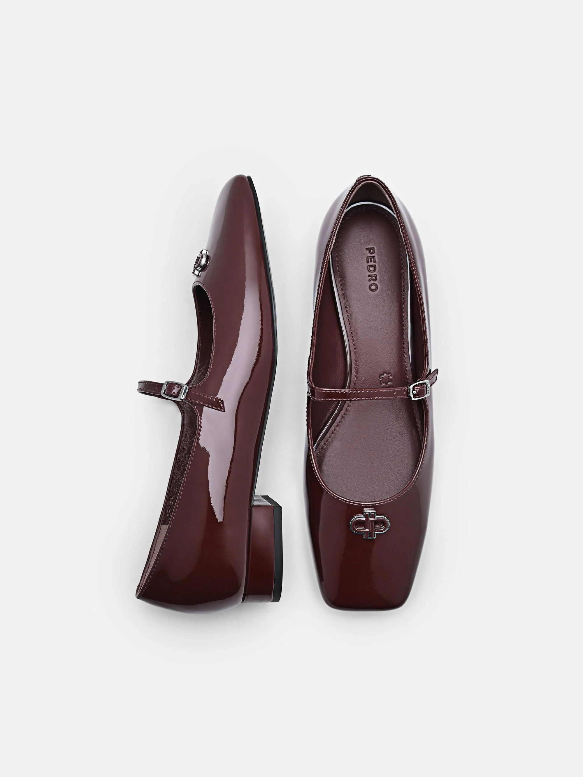 PEDRO Studio Leather Mary Jane Flats - Image 5