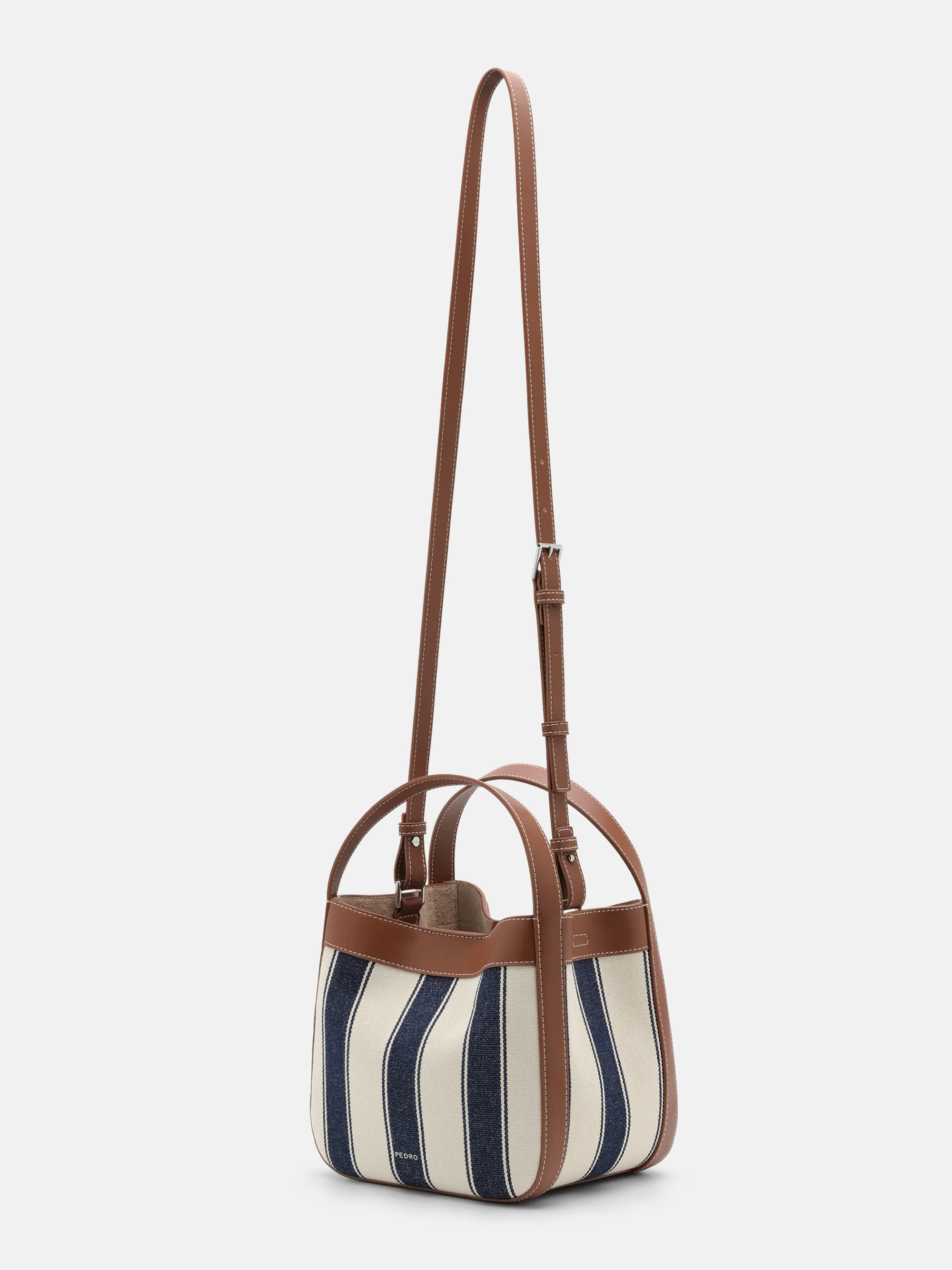 Dana Leather Bucket Bag - Image 4