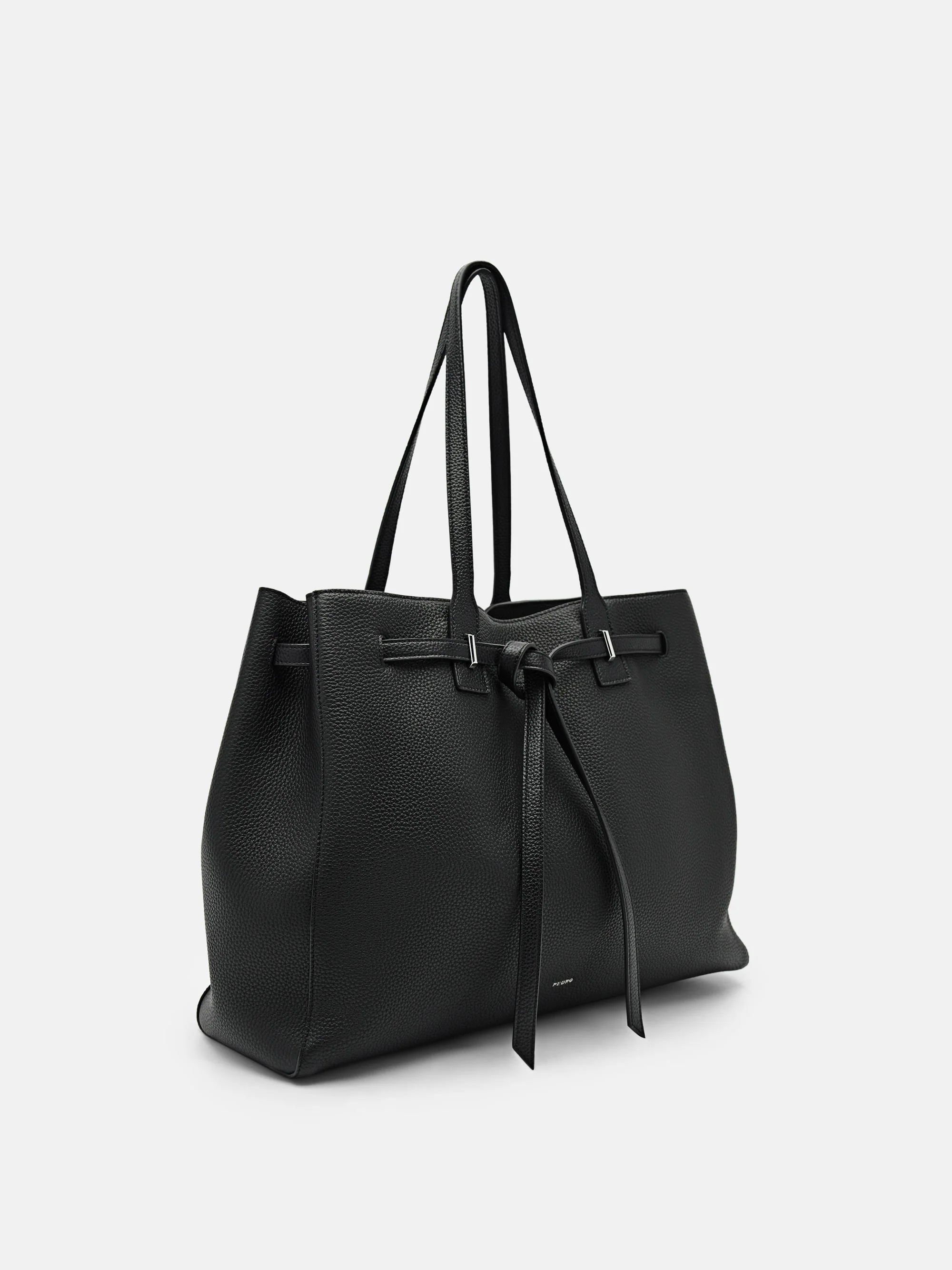 Demi Oversized Leather Tote Bag - Image 11