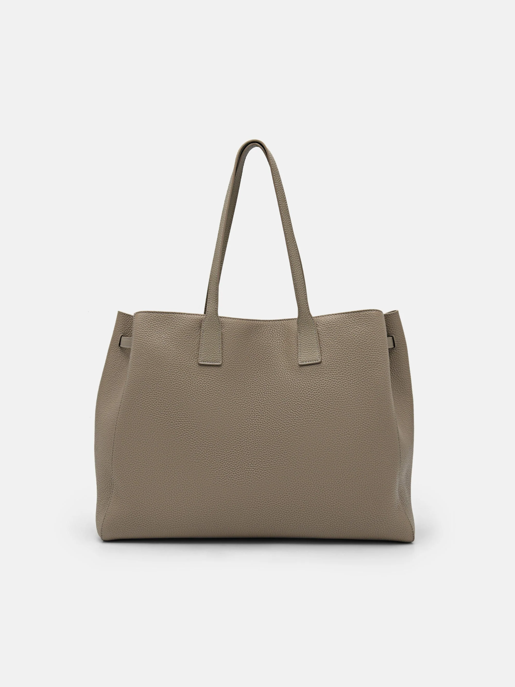 Demi Oversized Leather Tote Bag - Image 6