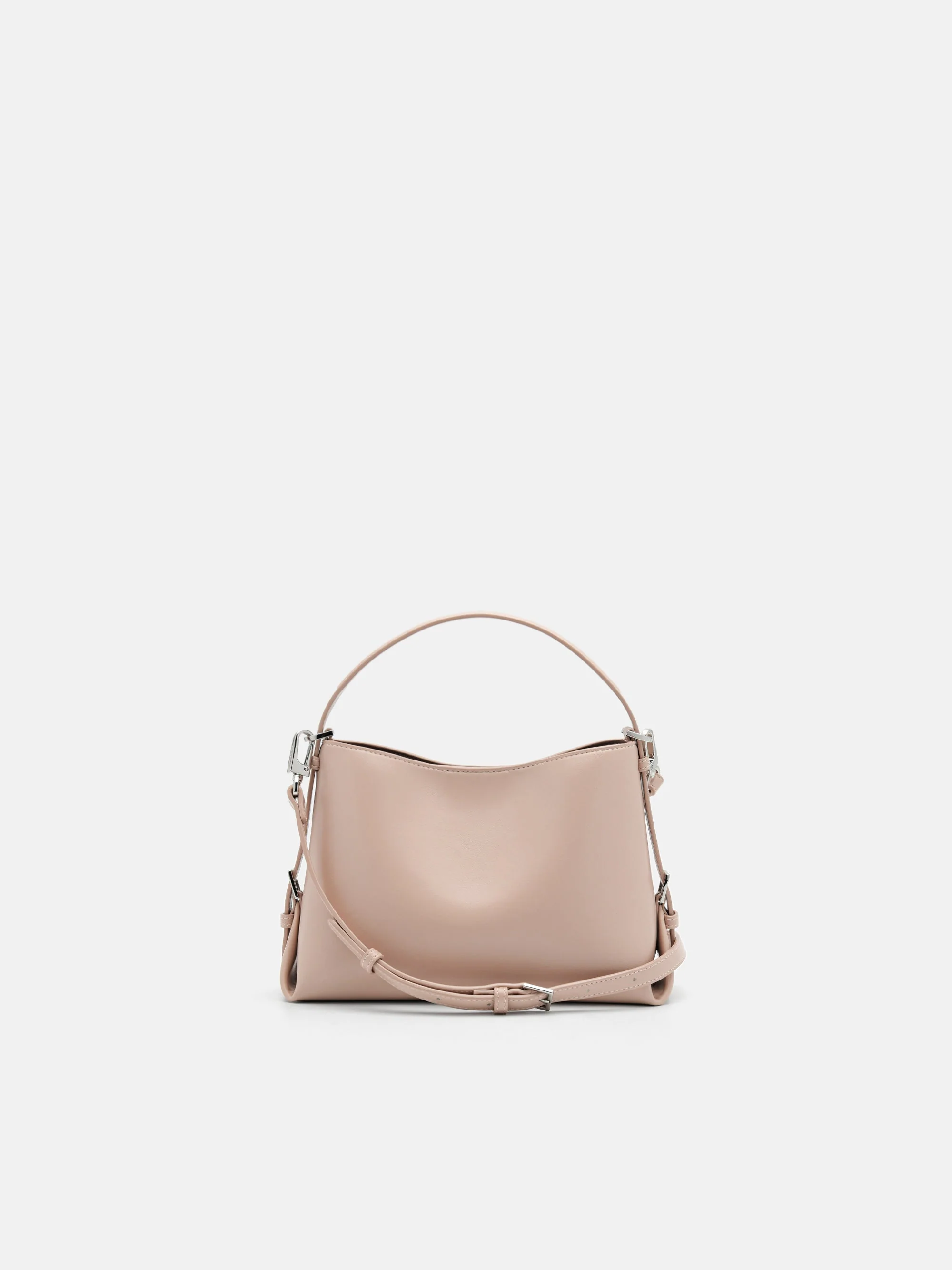 Wrinkled Drawstring Bucket Bag - Image 3