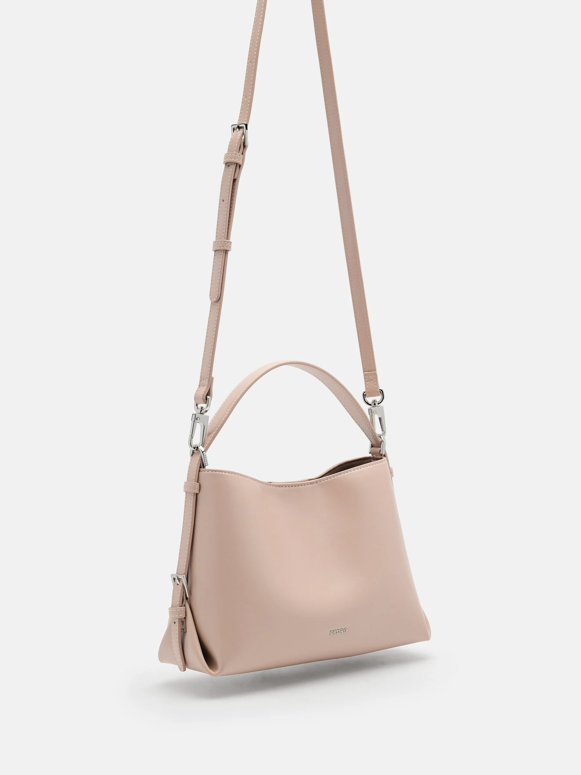 Wrinkled Drawstring Bucket Bag - Image 4