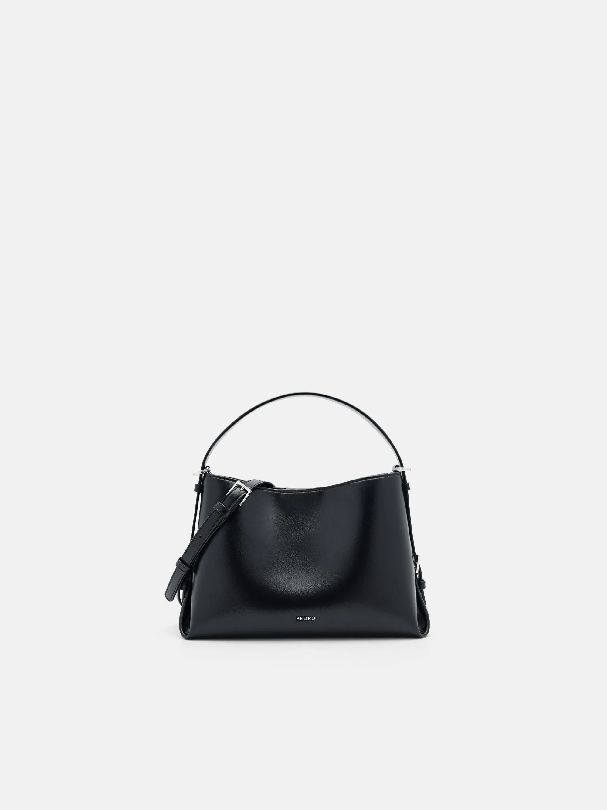 Wrinkled Drawstring Bucket Bag - Image 7
