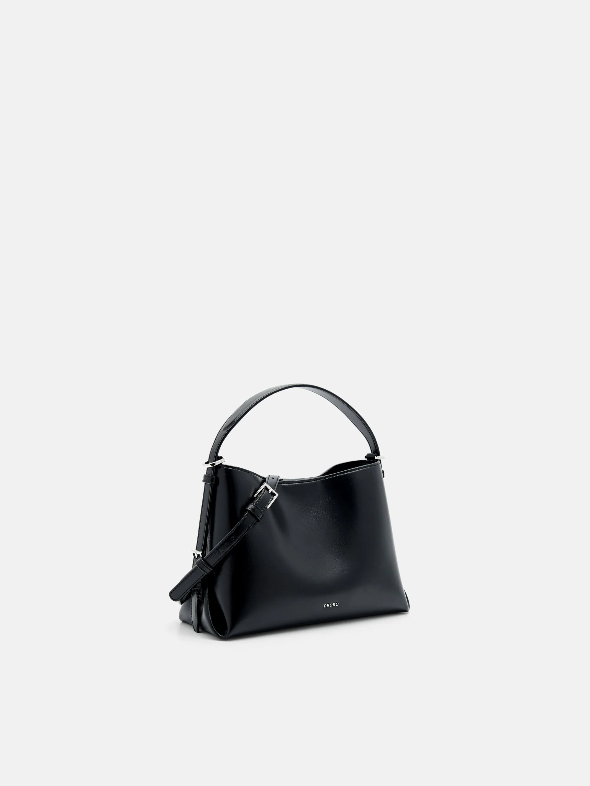 Wrinkled Drawstring Bucket Bag - Image 8