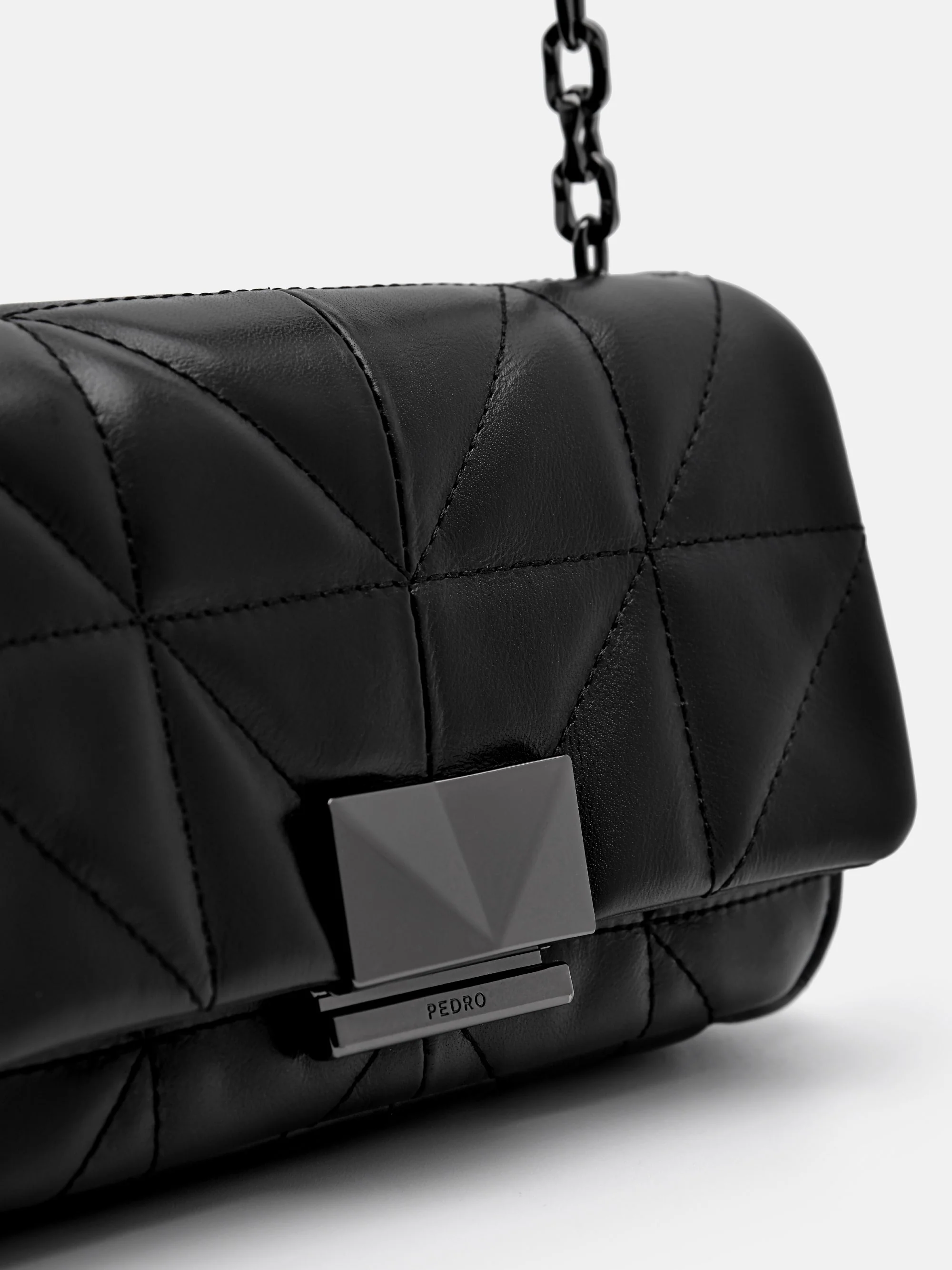 PEDRO Studio Leather Mini Shoulder Bag in Pixel - Image 11