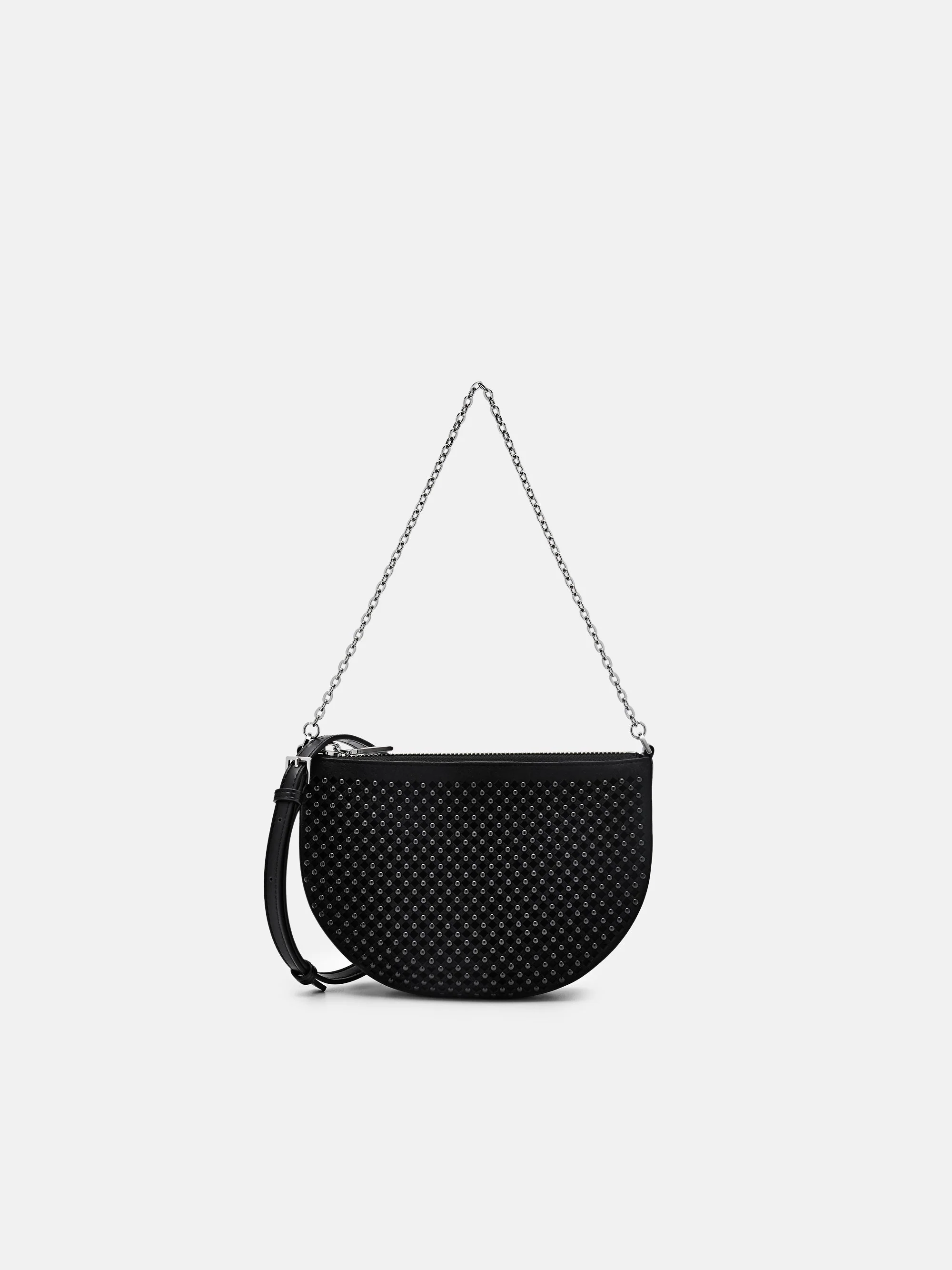 Suede Mini Shoulder Bag - Image 7