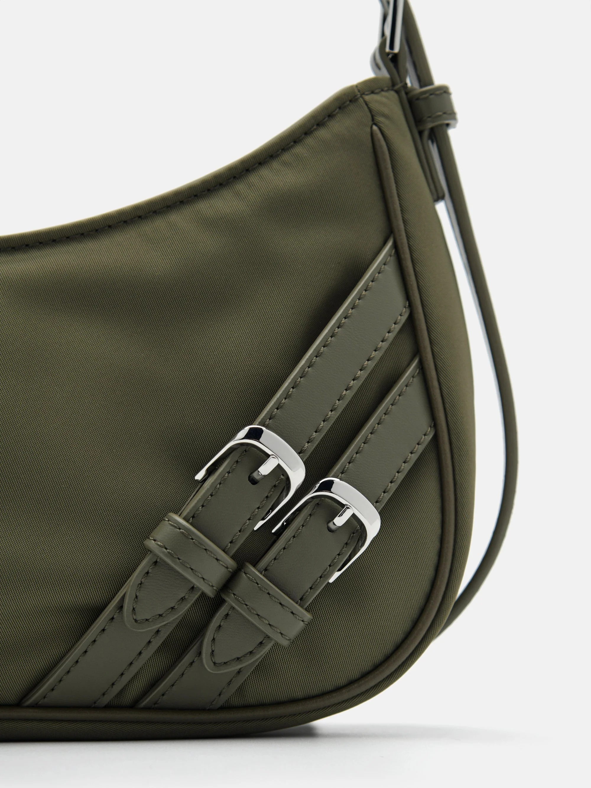 Helix Nylon Shoulder Bag - Image 5