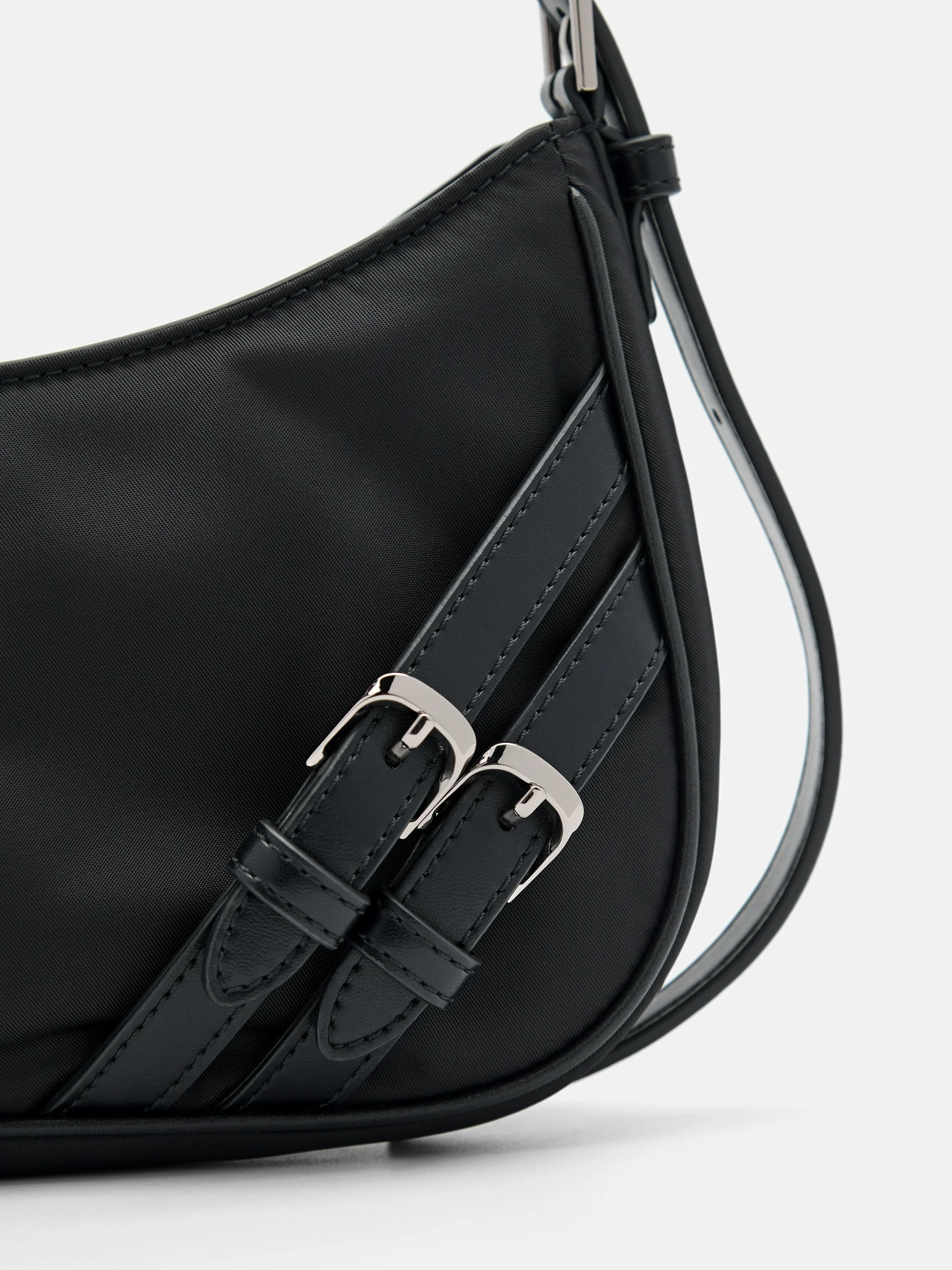 Helix Nylon Shoulder Bag - Image 9