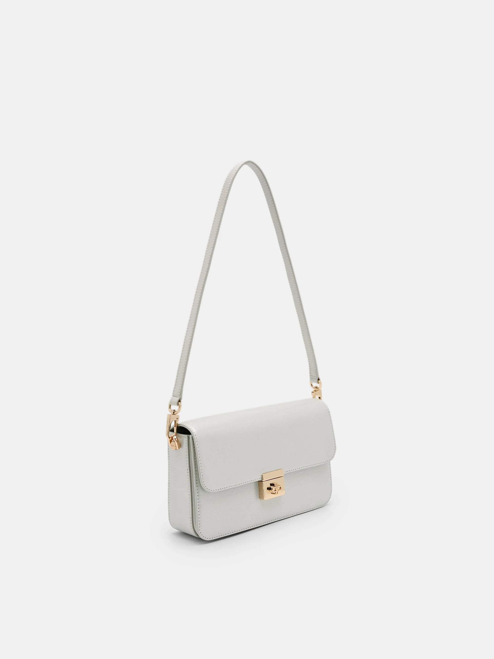 Cameo Leather Shoulder Bag - Image 2