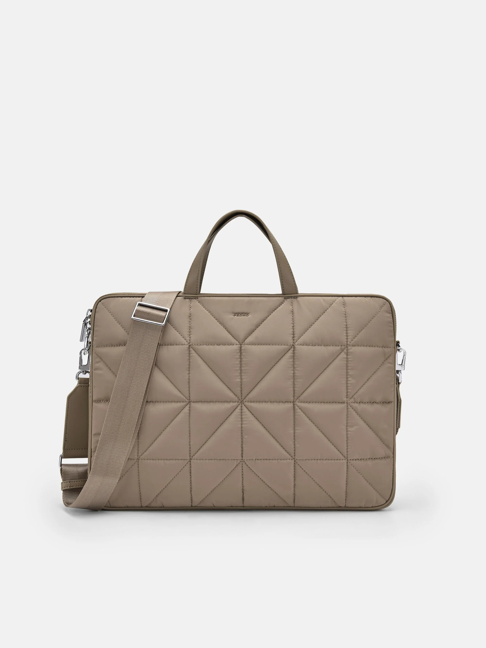 Nylon Portfolio Bag in Pixel