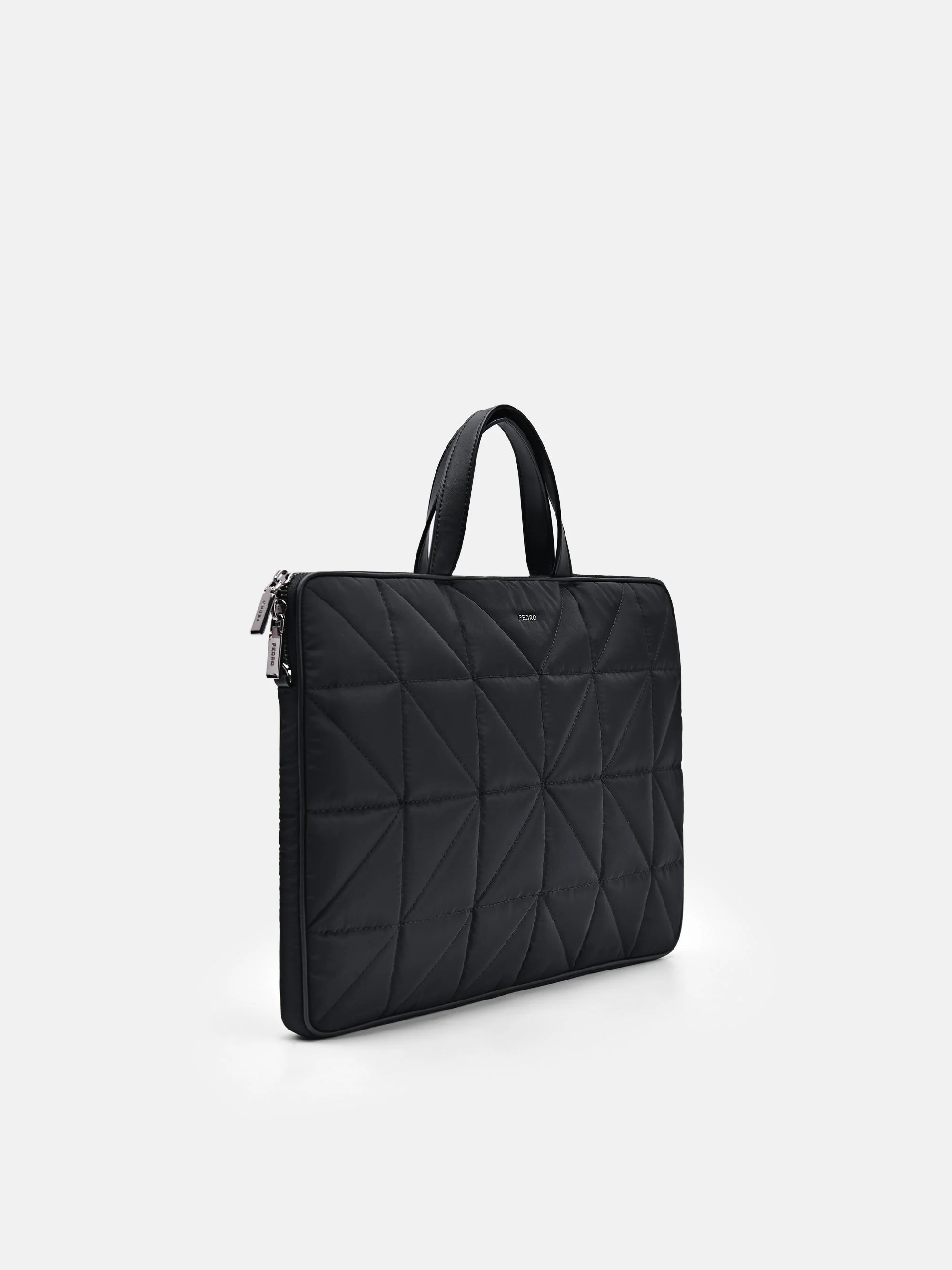 Nylon Portfolio Bag in Pixel - Image 8
