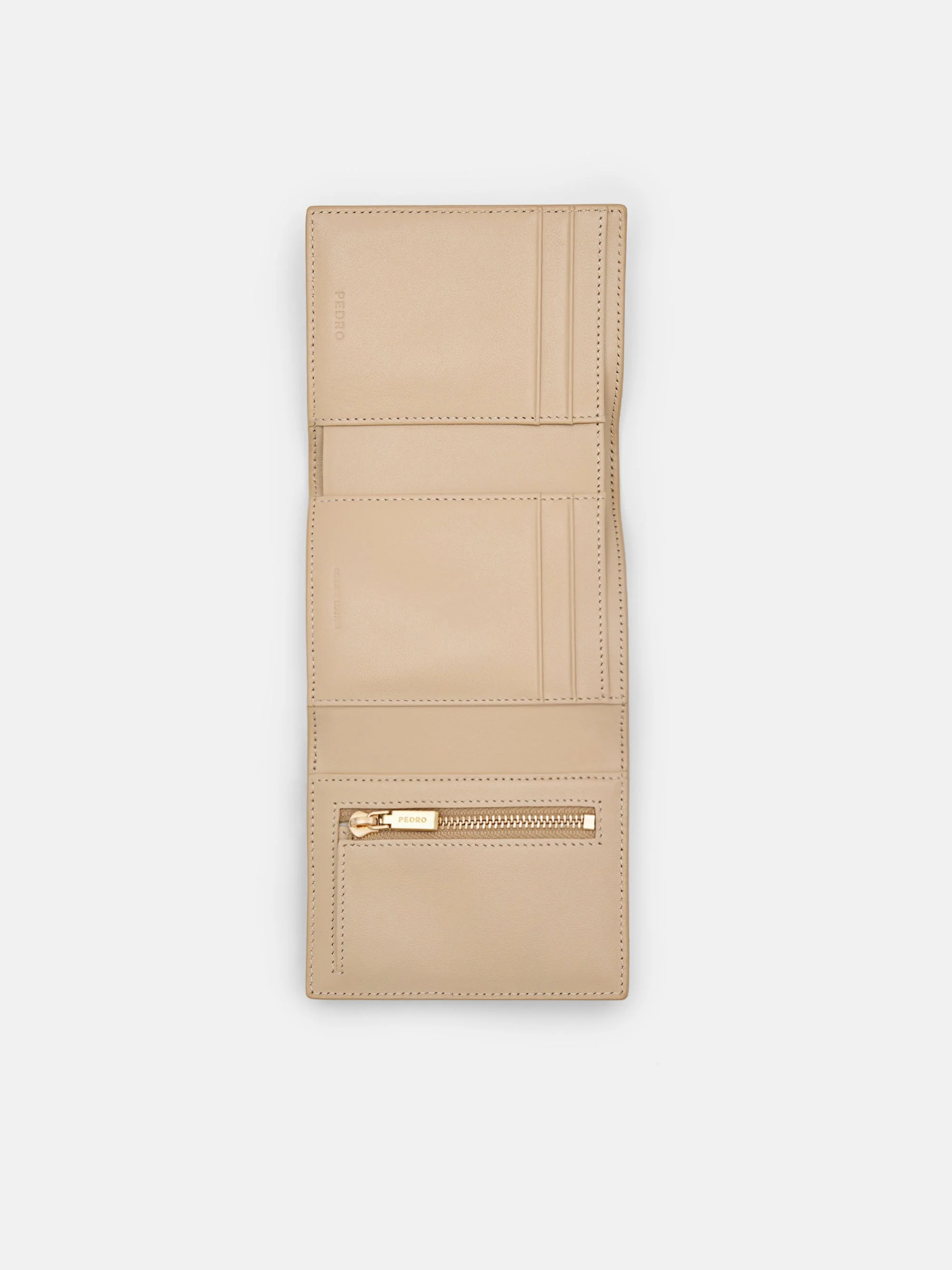 PEDRO Icon Leather Tri-Fold Wallet - Image 4